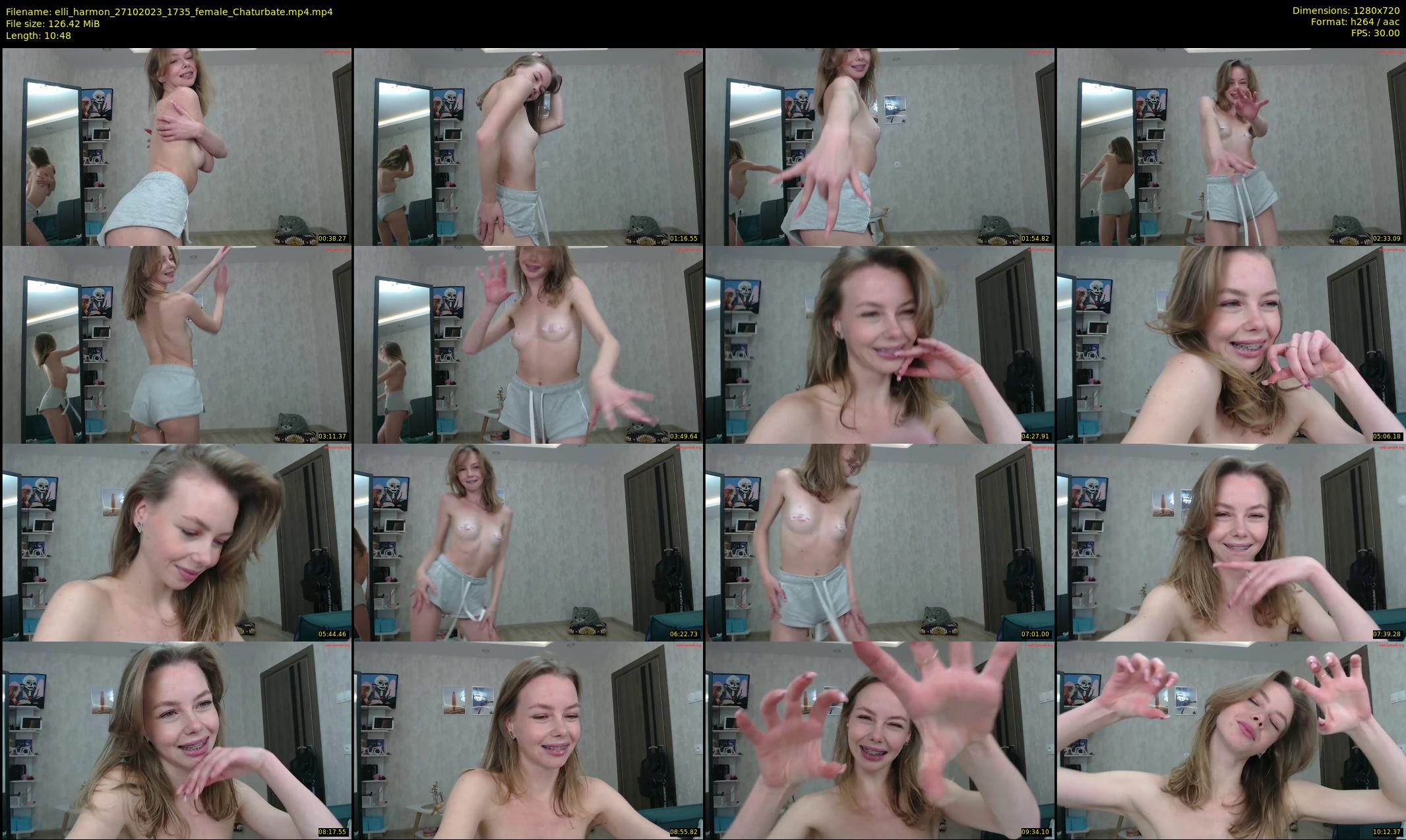 elli_harmon — 11 minute Chaturbate female cam show recording, 720p, Oct 27, 2023