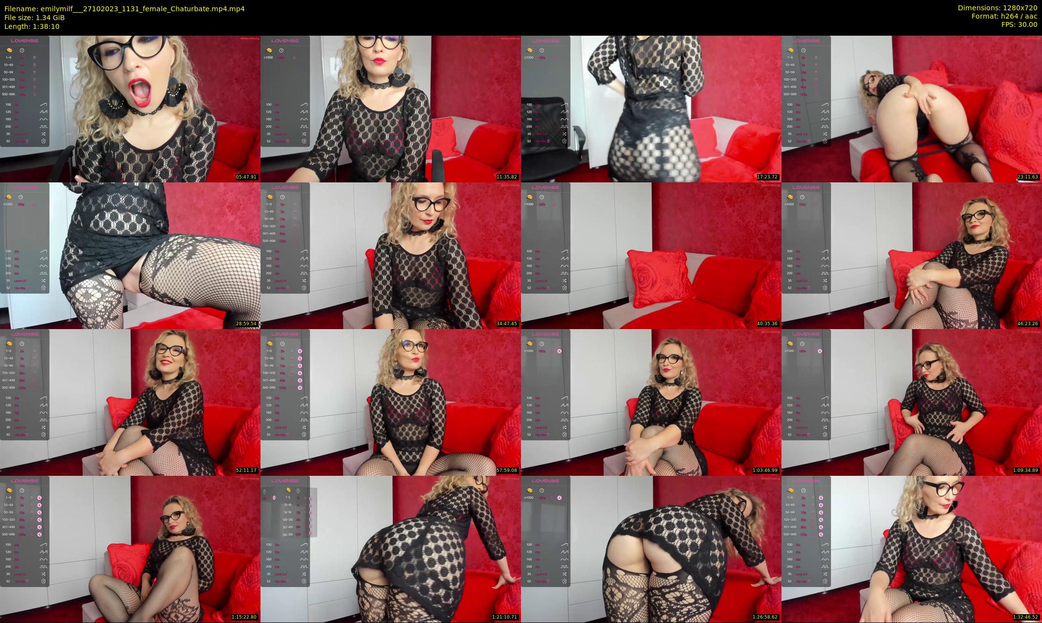 emilymilf__ — 99 minute Chaturbate female cam show recording, 720p, Oct 27, 2023