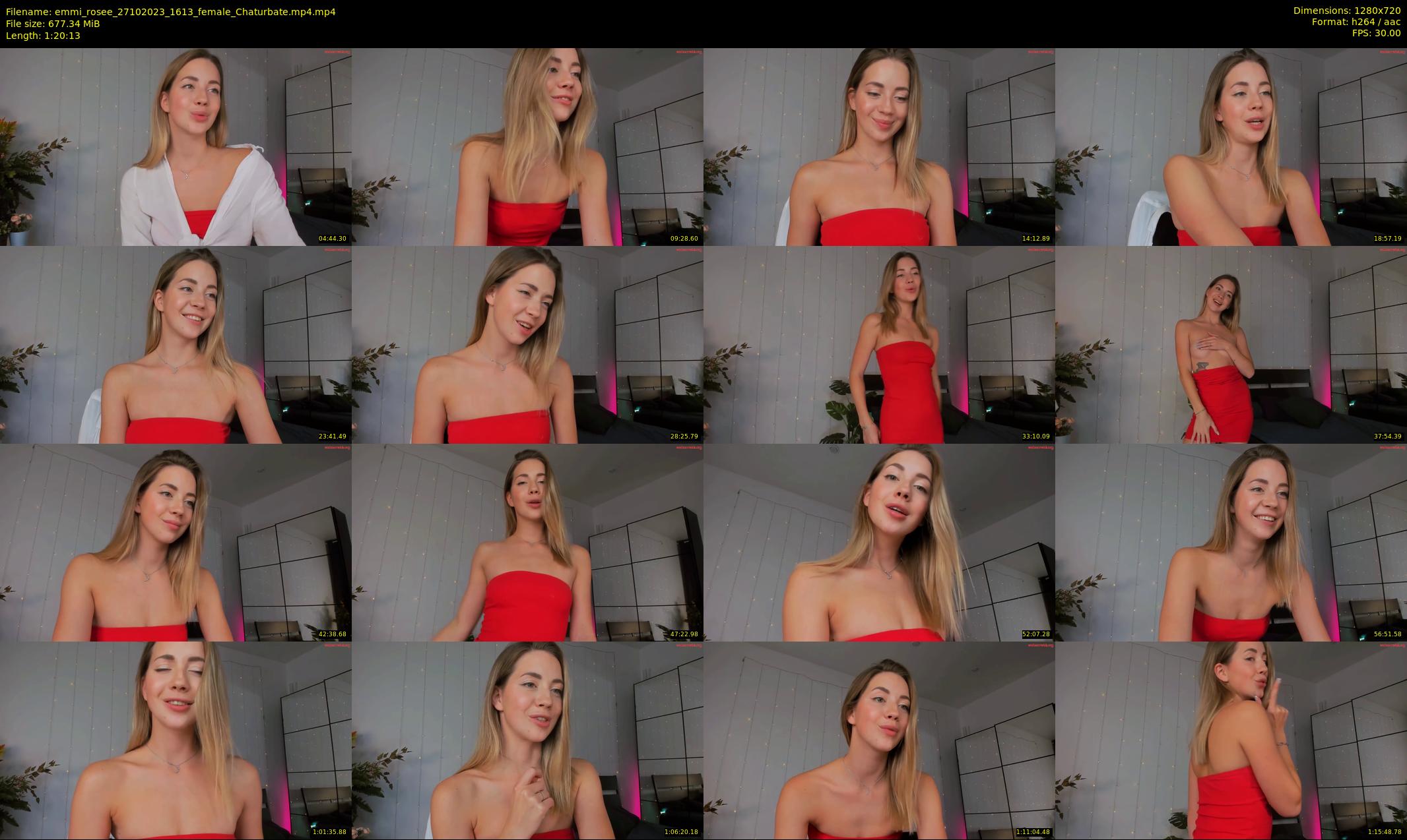 emmi_rosee — 81 minute Chaturbate female cam show recording, 720p, Oct 27, 2023