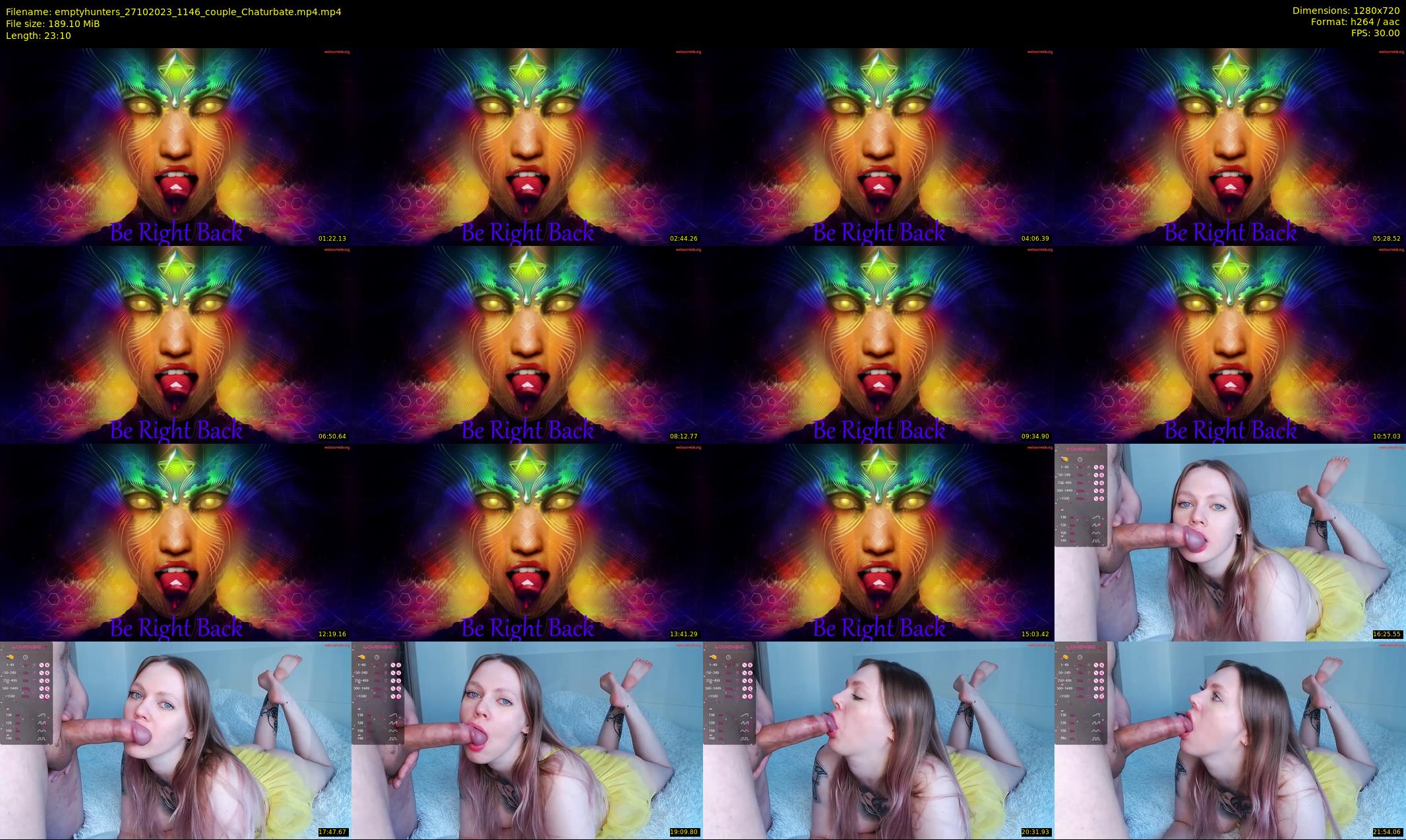 emptyhunters — 24 minute Chaturbate couple cam show recording, 720p, Oct 27, 2023