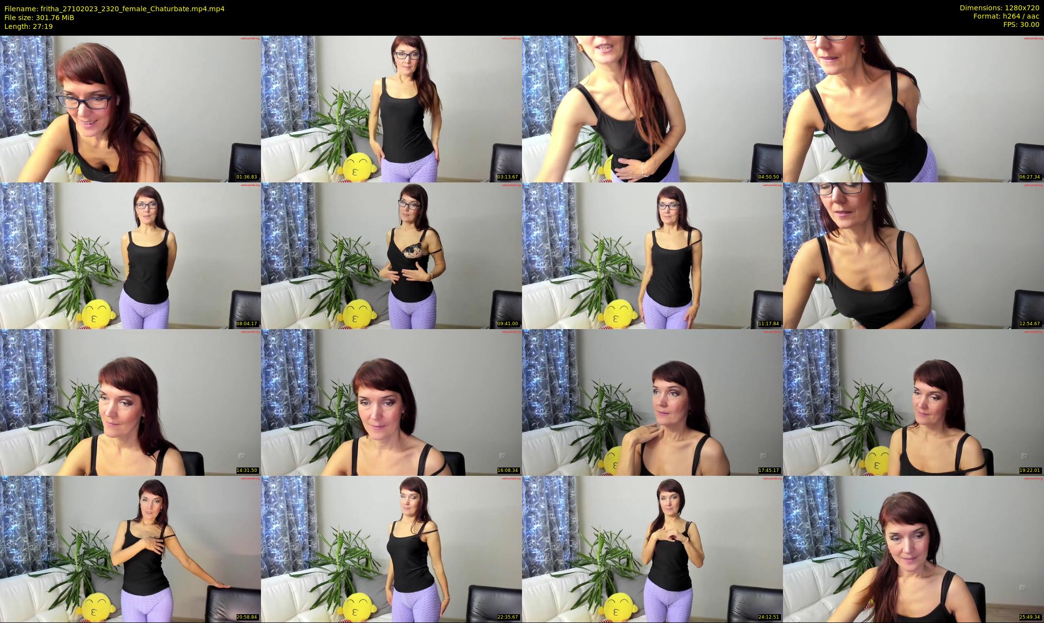 fritha — 28 minute Chaturbate female cam show recording, 720p, Oct 27, 2023