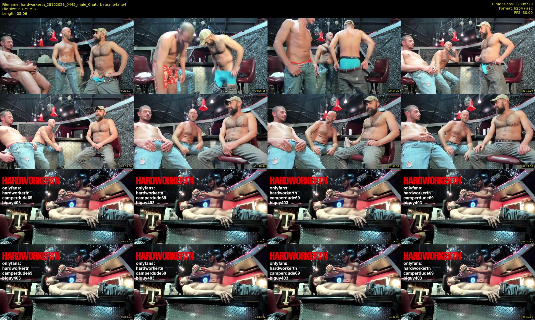 hardworkertn — 6 minute Chaturbate male cam show recording, 720p, Oct 28, 2023