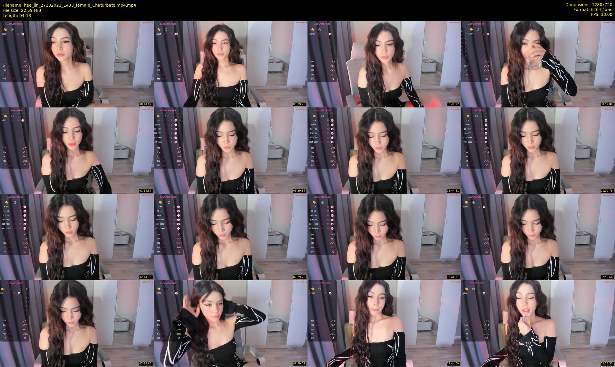 hee_jin — 5 minute Chaturbate female cam show recording, 720p, Oct 27, 2023