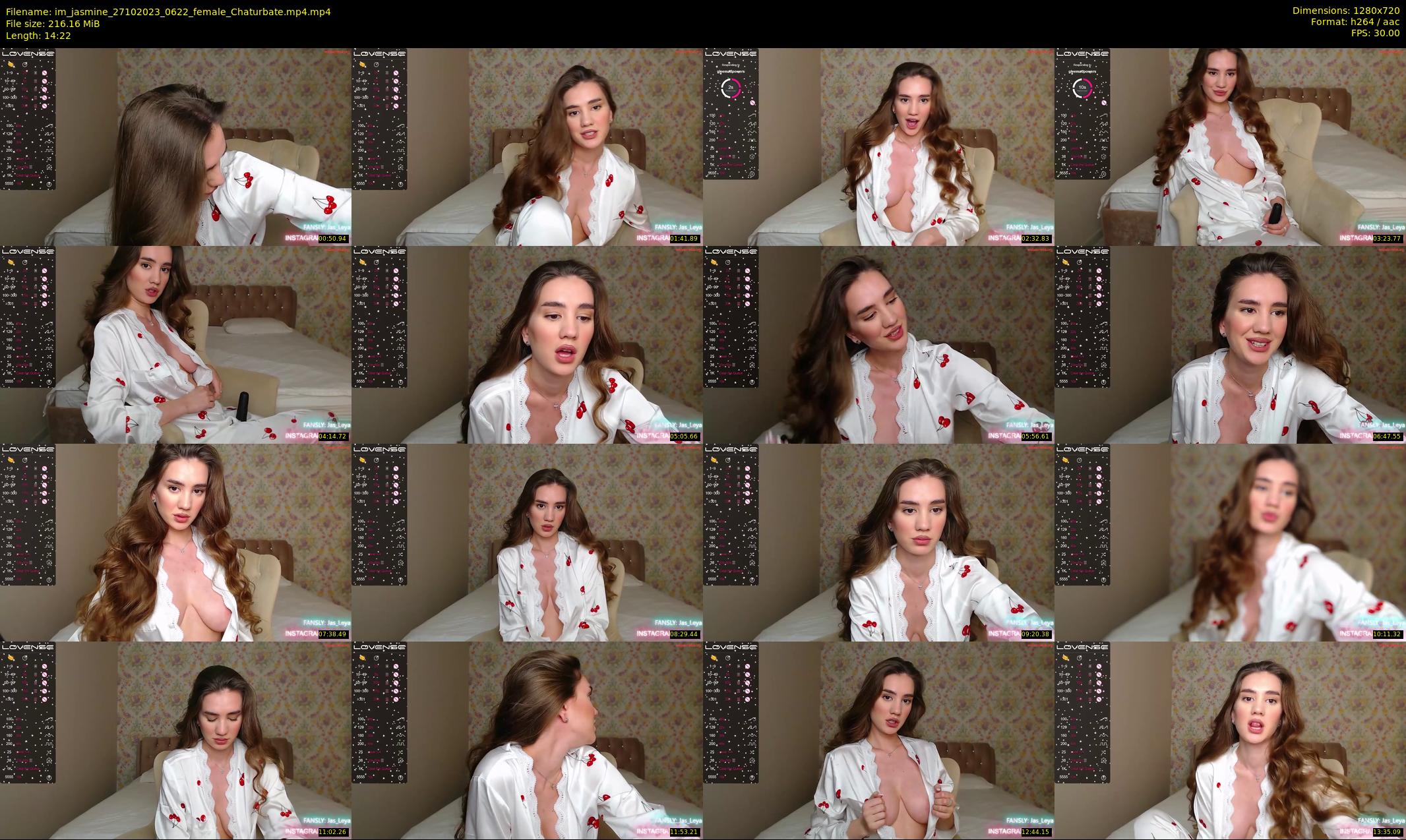 im_jasmine — 15 minute Chaturbate female cam show recording, 720p, Oct 27, 2023