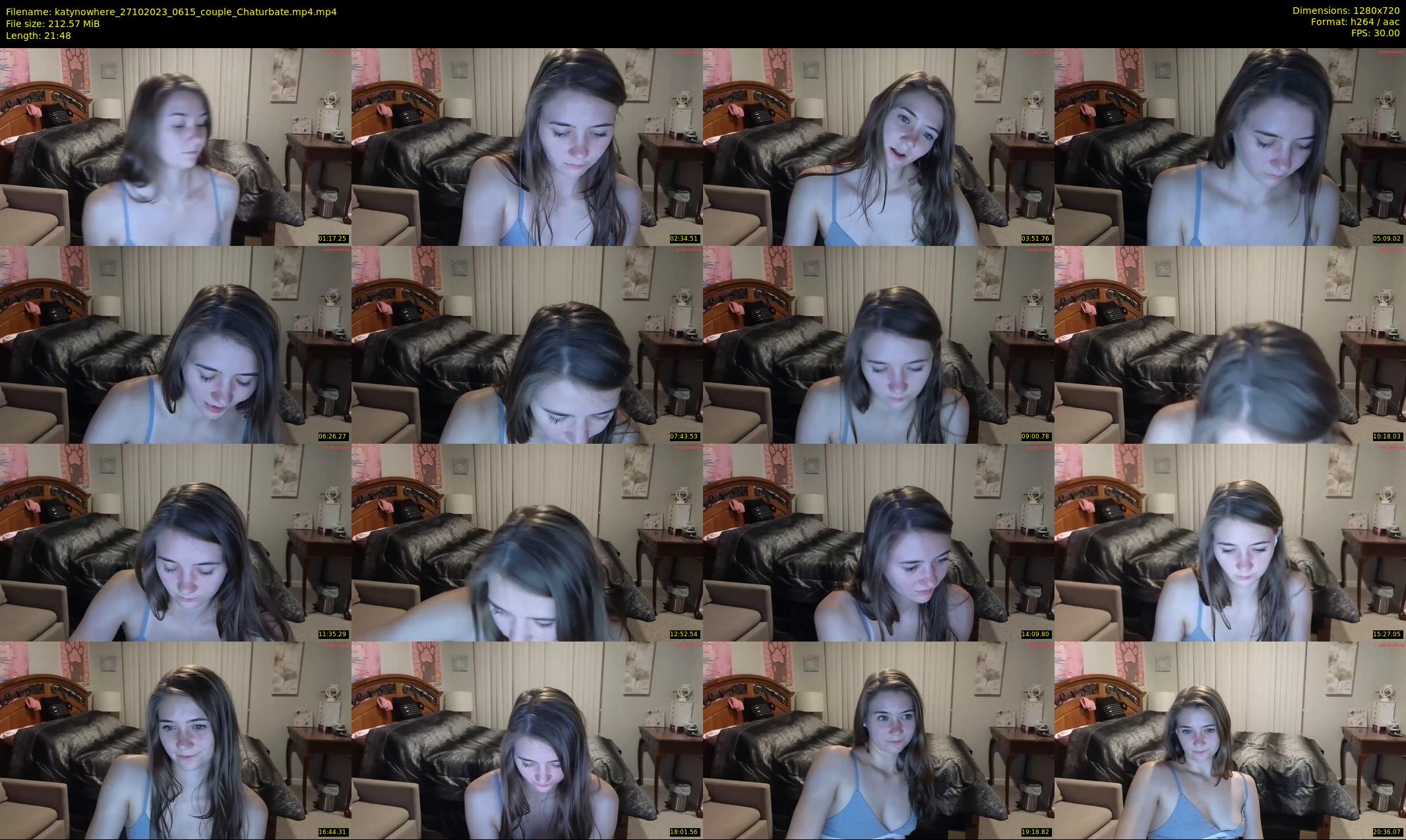 katynowhere — 22 minute Chaturbate female cam show recording, 720p, Oct 27, 2023
