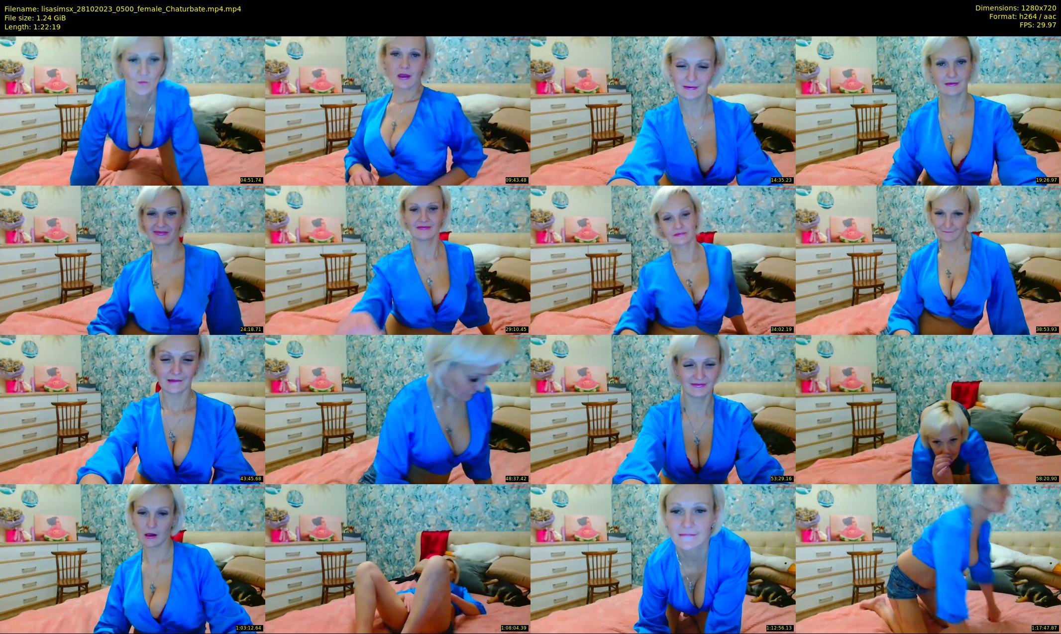 lisasimsx — 83 minute Chaturbate female cam show recording, 720p, Oct 28, 2023