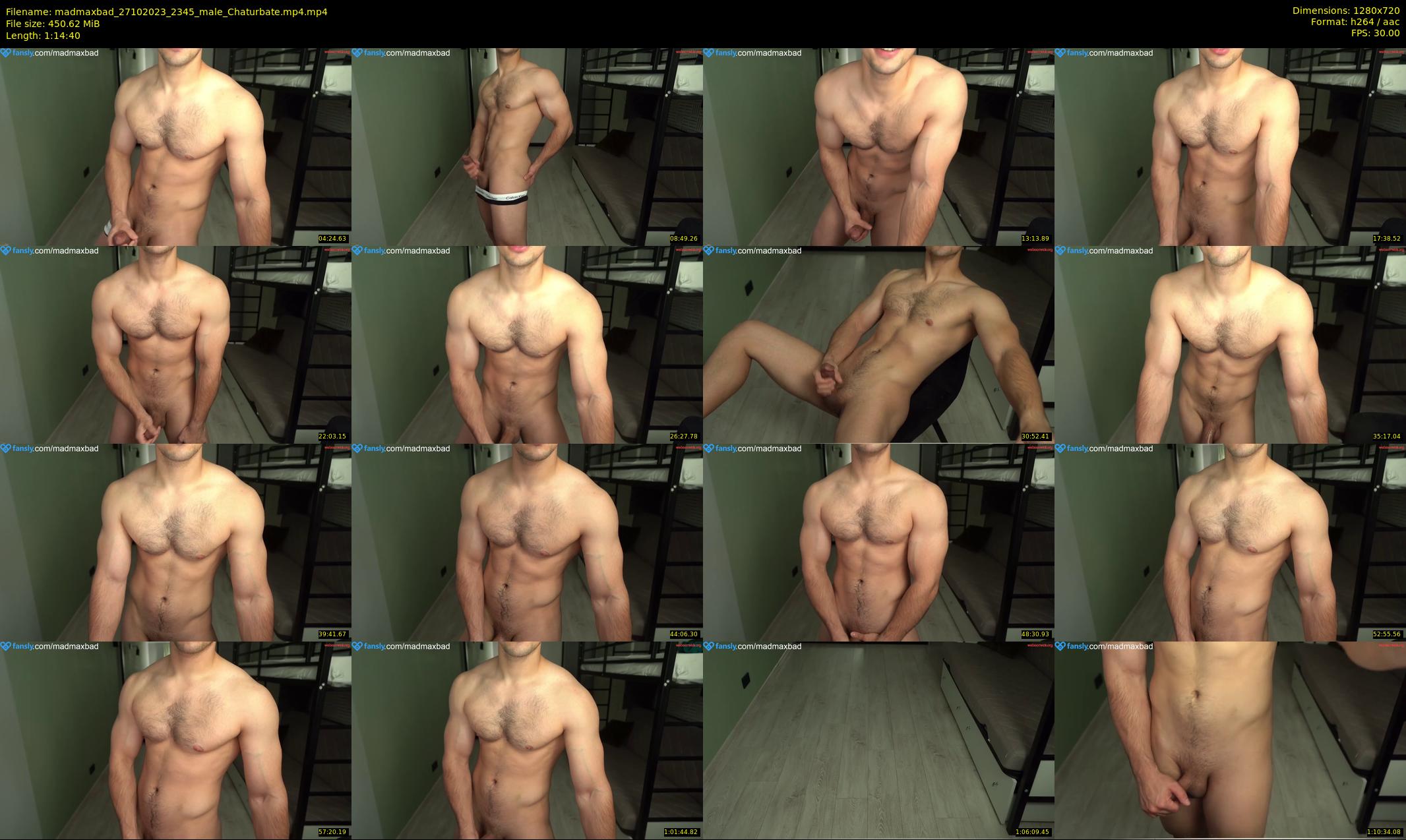 madmaxbad — 75 minute Chaturbate male cam show recording, 720p, Oct 27, 2023