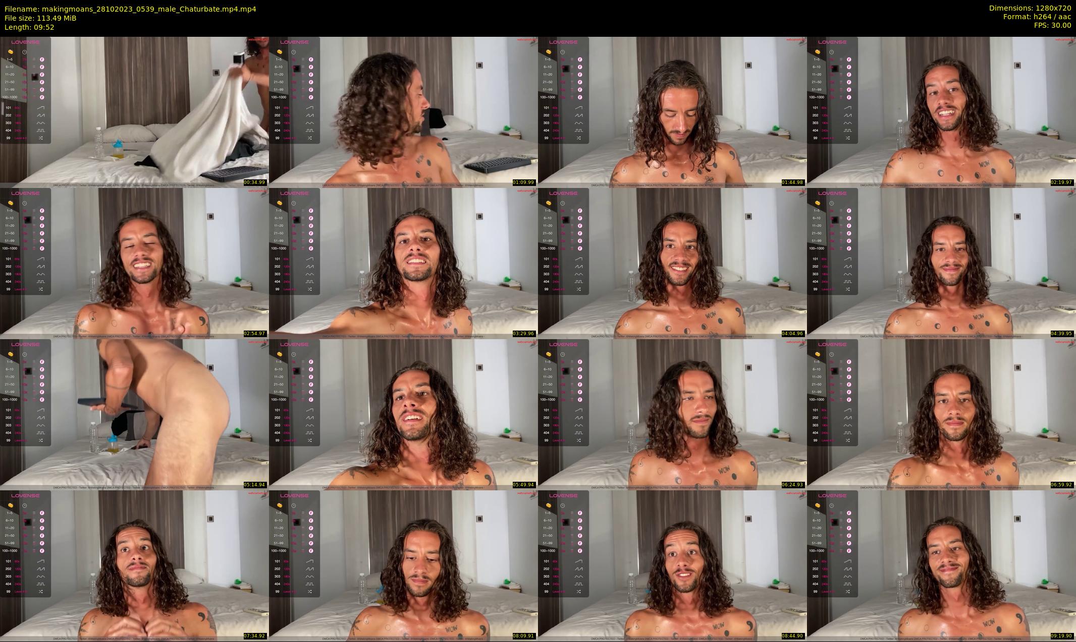 makingmoans — 10 minute Chaturbate male cam show recording, 720p, Oct 28, 2023