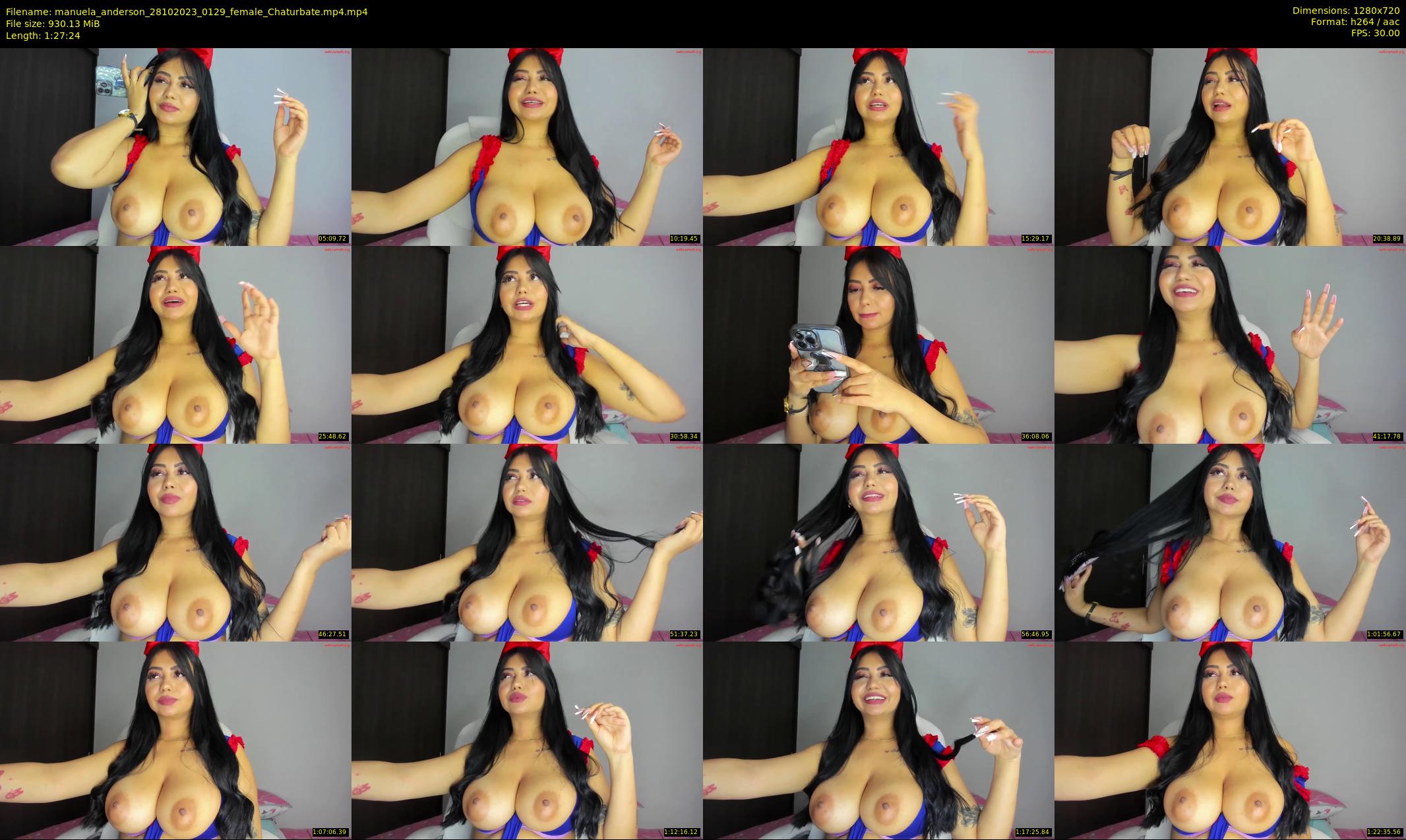 manuela_anderson — 88 minute Chaturbate female cam show recording, 720p, Oct 28, 2023