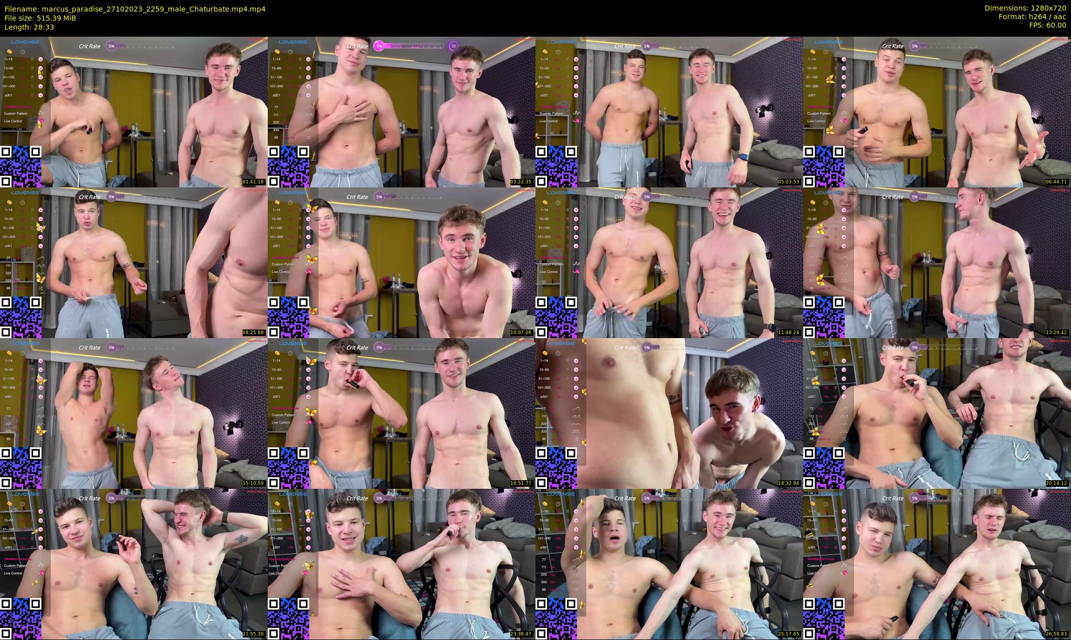 marcus_paradise — 29 minute Chaturbate male cam show recording, 720p, Oct 27, 2023