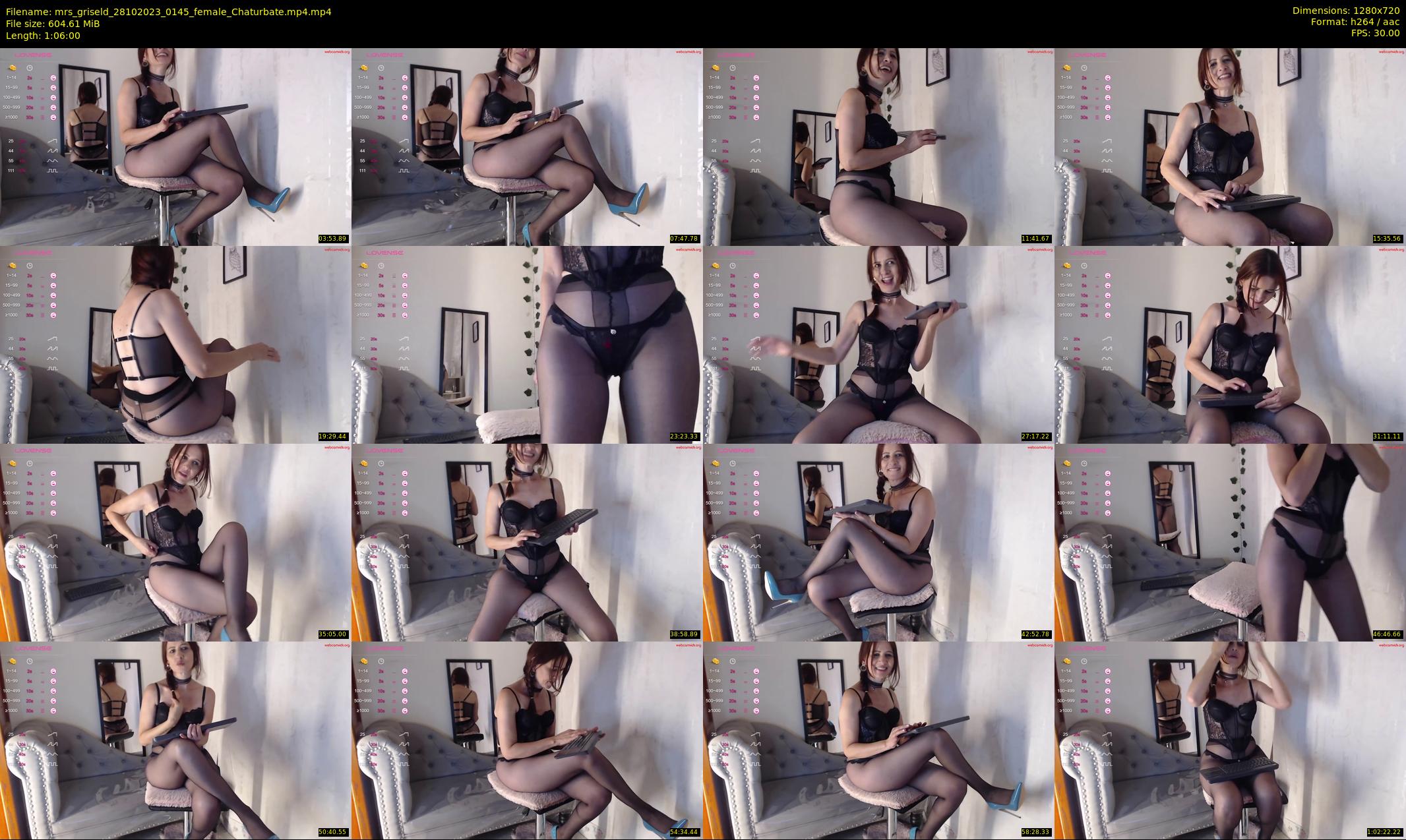 mrs_griseld — 66 minute Chaturbate female cam show recording, 720p, Oct 28, 2023