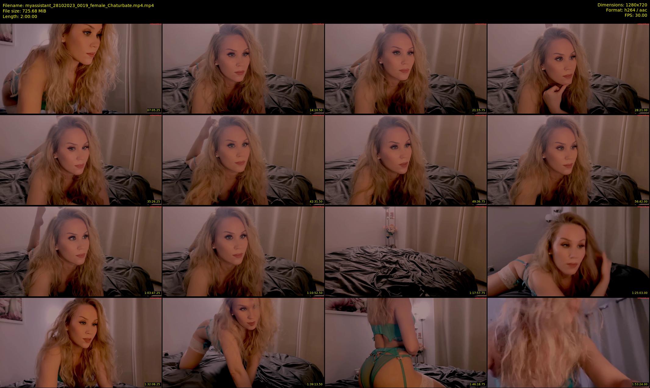 myassistant — 120 minute Chaturbate female cam show recording, 720p, Oct 28, 2023