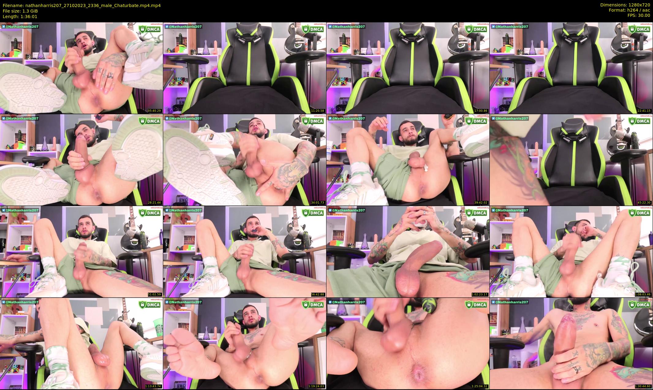 nathanharris207 — 97 minute Chaturbate male cam show recording, 720p, Oct 27, 2023