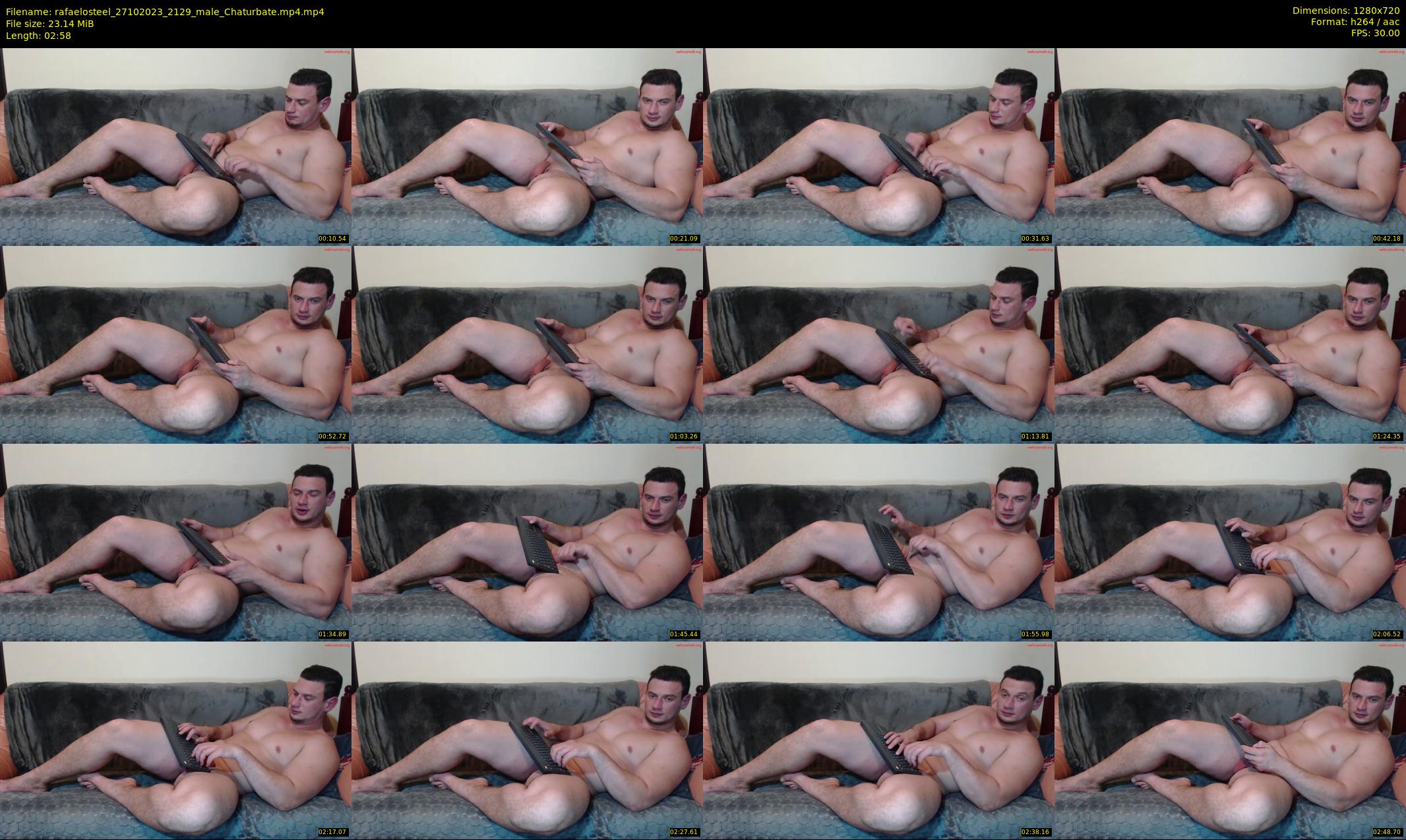 rafaelosteel — 3 minute Chaturbate male cam show recording, 720p, Oct 27, 2023