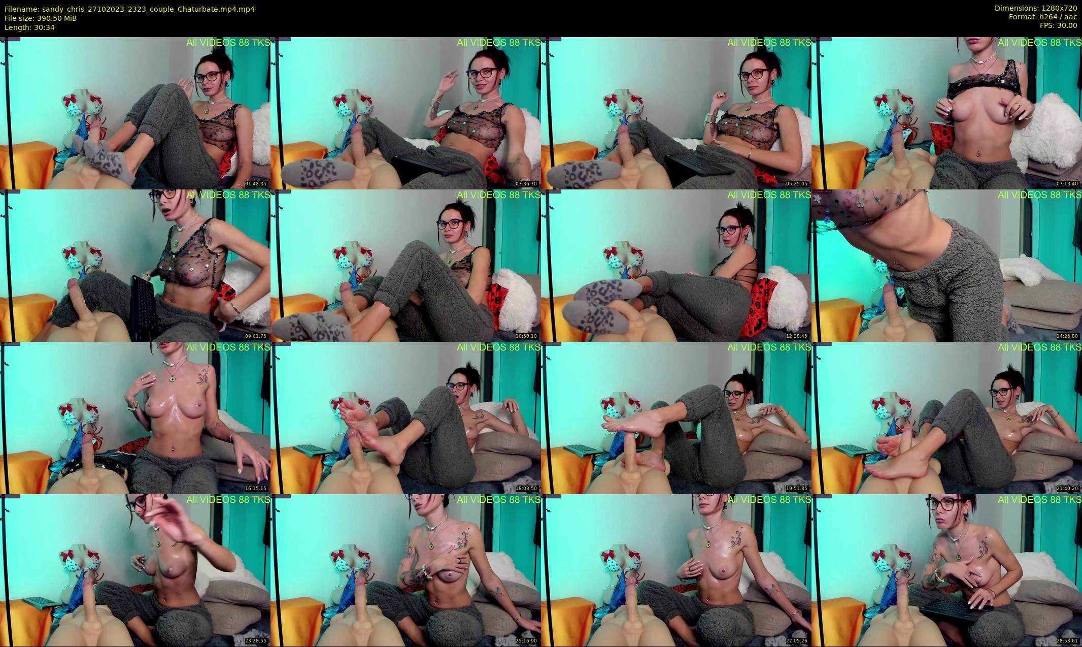sandy_chris — 31 minute Chaturbate couple cam show recording, 720p, Oct 27, 2023