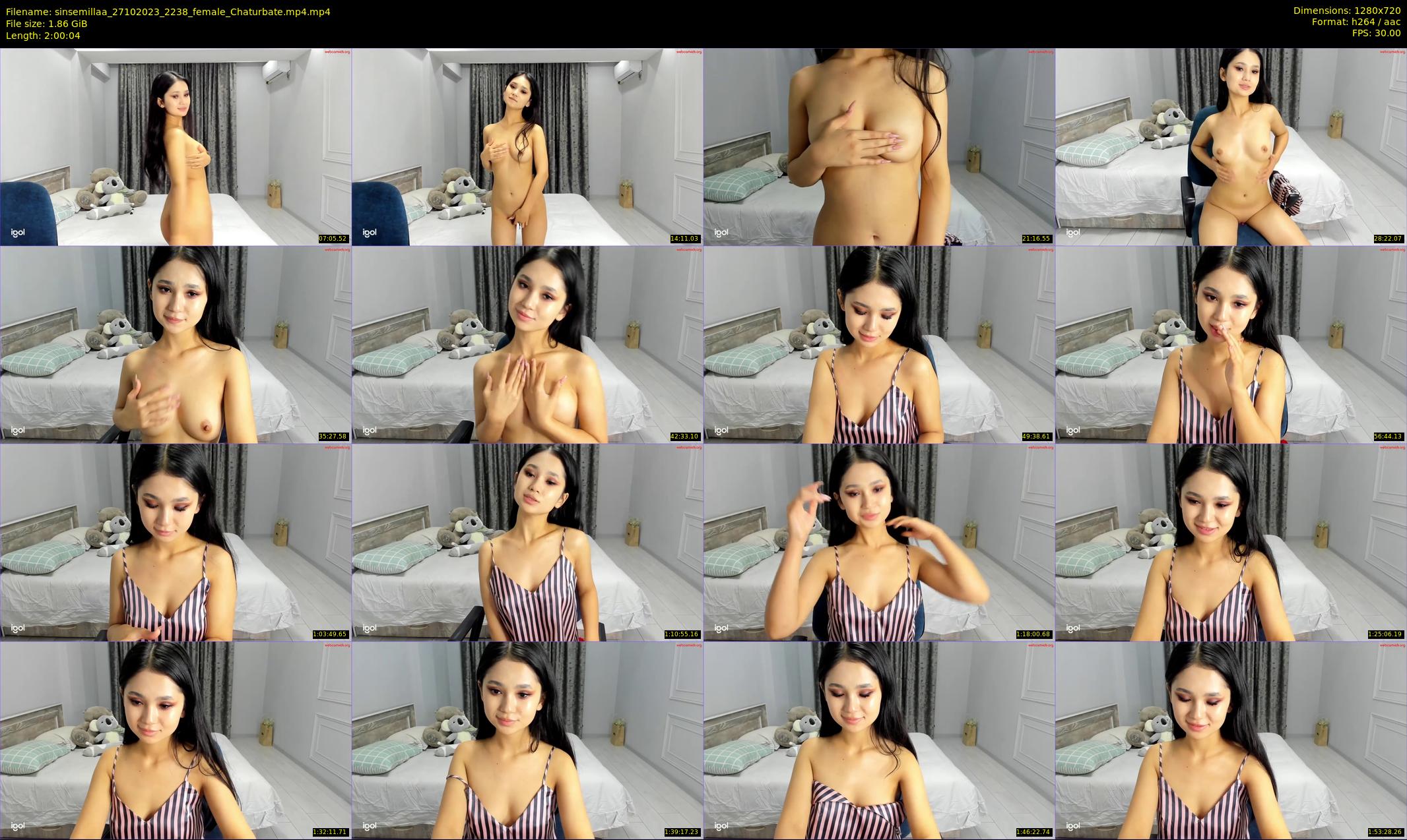 sinsemillaa — 121 minute Chaturbate female cam show recording, 720p, Oct 27, 2023
