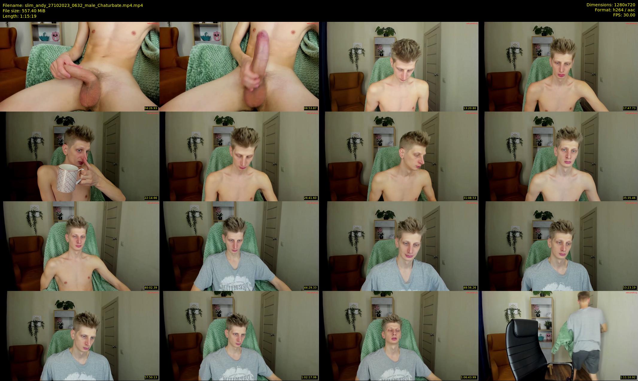 slim_andy — 76 minute Chaturbate male cam show recording, 720p, Oct 27, 2023
