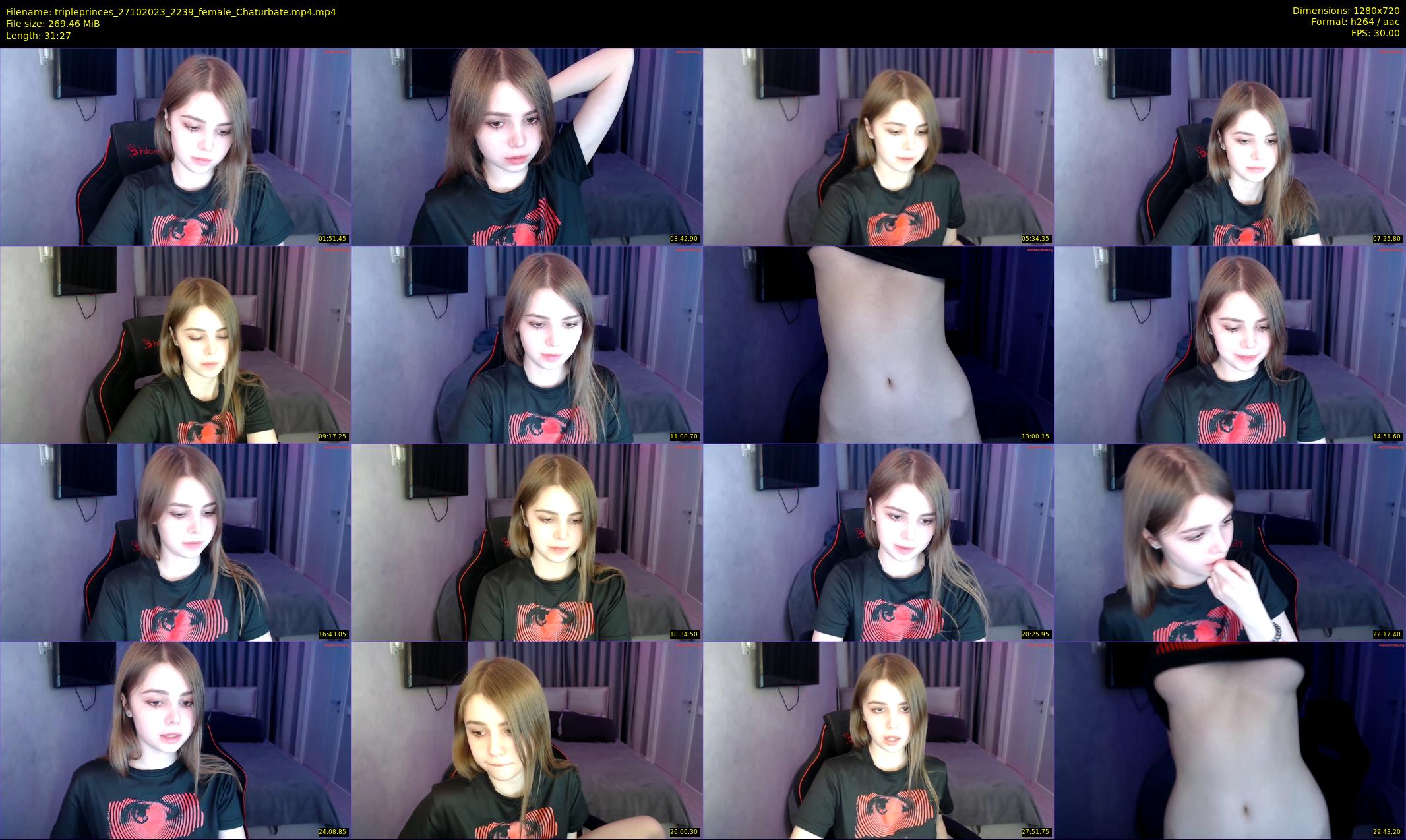 tripleprinces — 32 minute Chaturbate female cam show recording, 720p, Oct 27, 2023