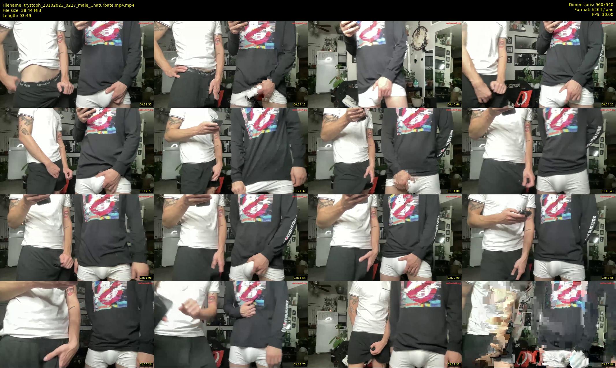 trystoph — 4 minute Chaturbate male cam show recording, 480p, Oct 28, 2023