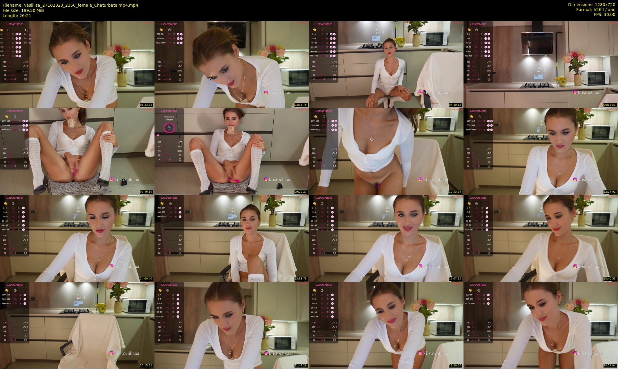 vasillisa — 27 minute Chaturbate female cam show recording, 720p, Oct 27, 2023