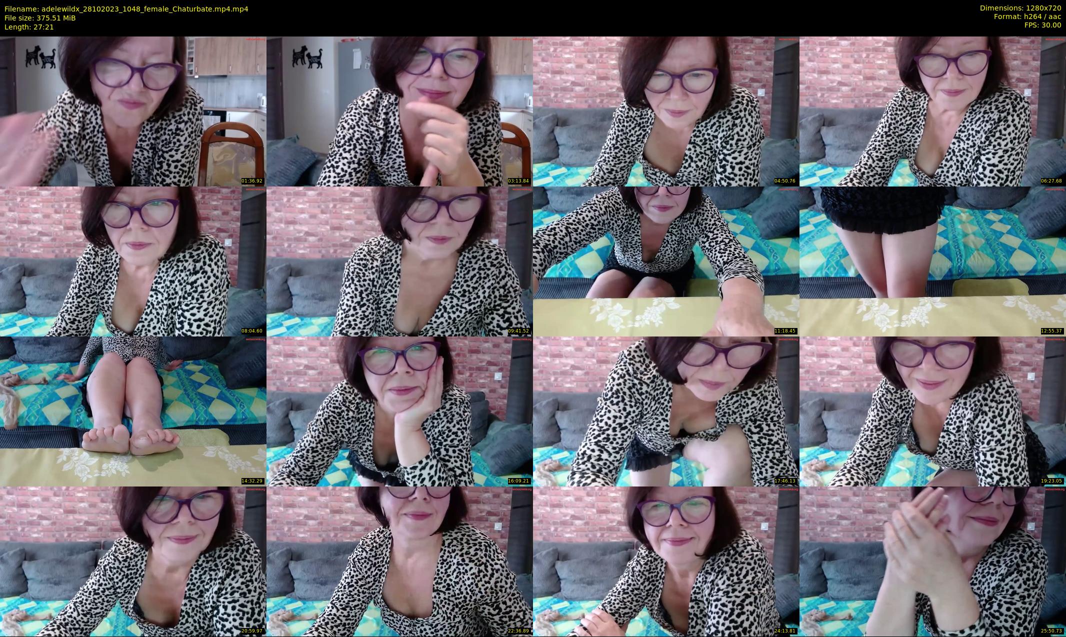 adelewildx — 28 minute Chaturbate female cam show recording, 720p, Oct 28, 2023