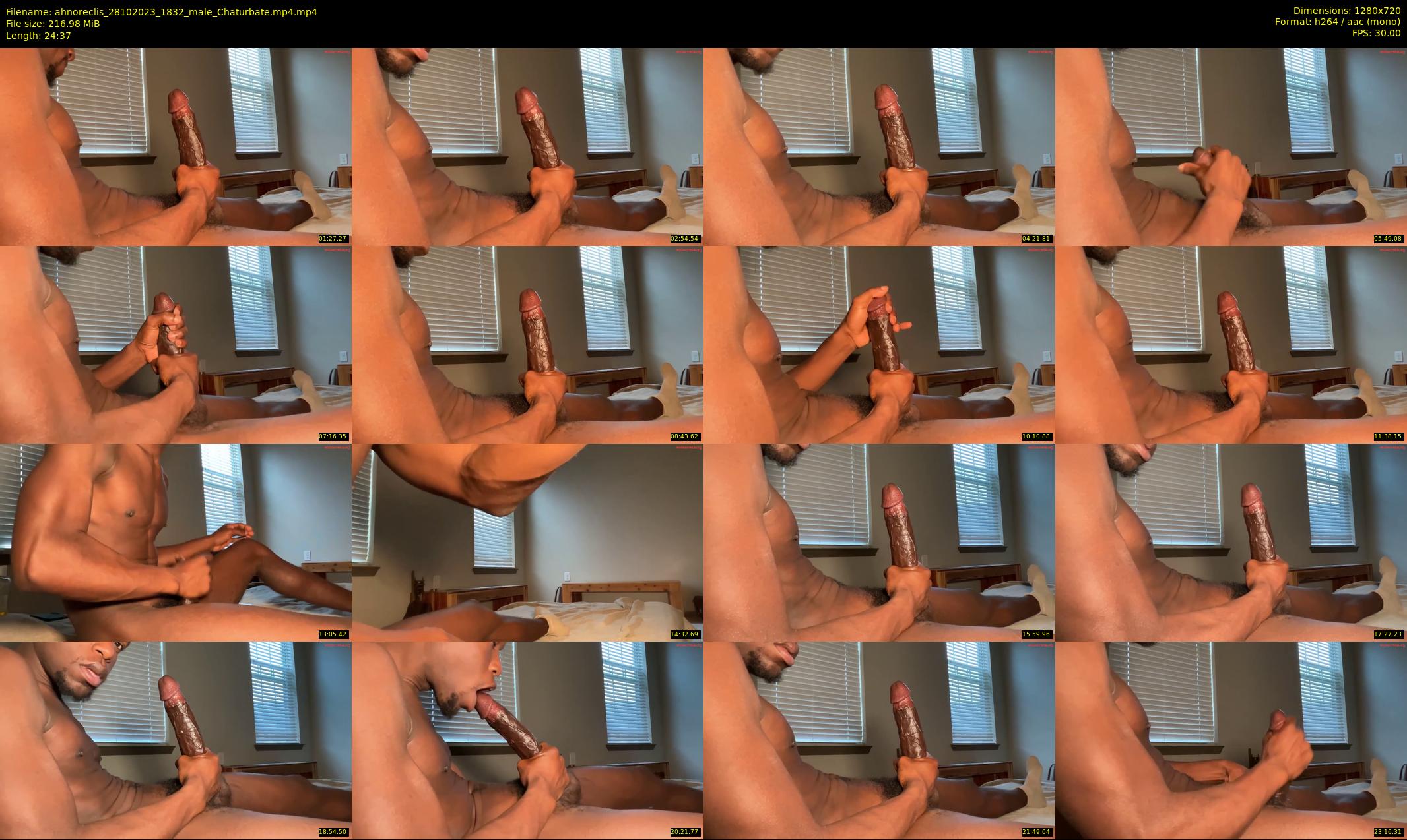 ahnoreclis — 25 minute Chaturbate male cam show recording, 720p, Oct 28, 2023