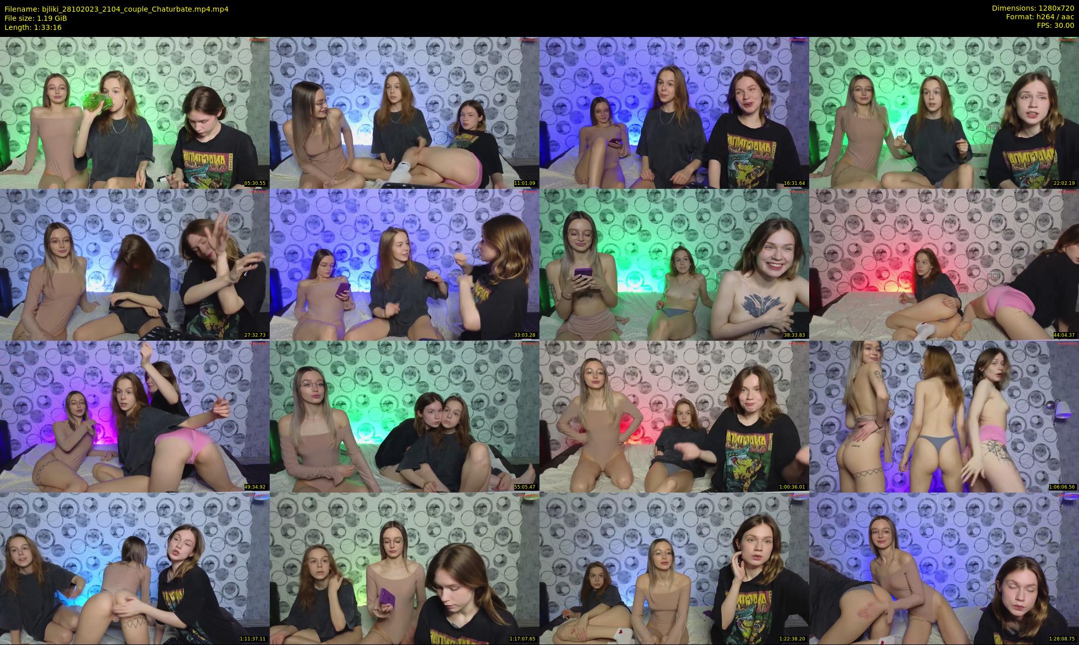 bjliki — 94 minute Chaturbate couple cam show recording, 720p, Oct 28, 2023