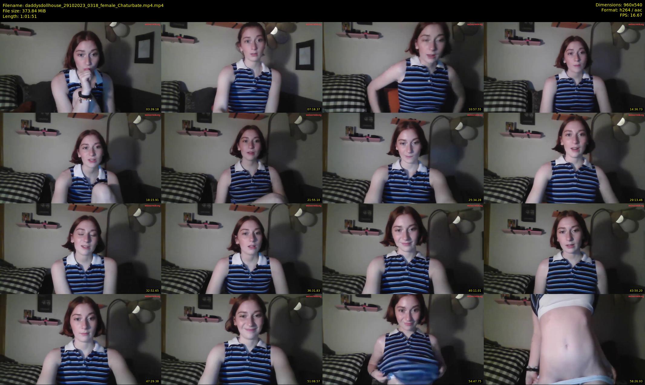 daddysdollhouse — 62 minute Chaturbate female cam show recording, 480p, Oct 29, 2023