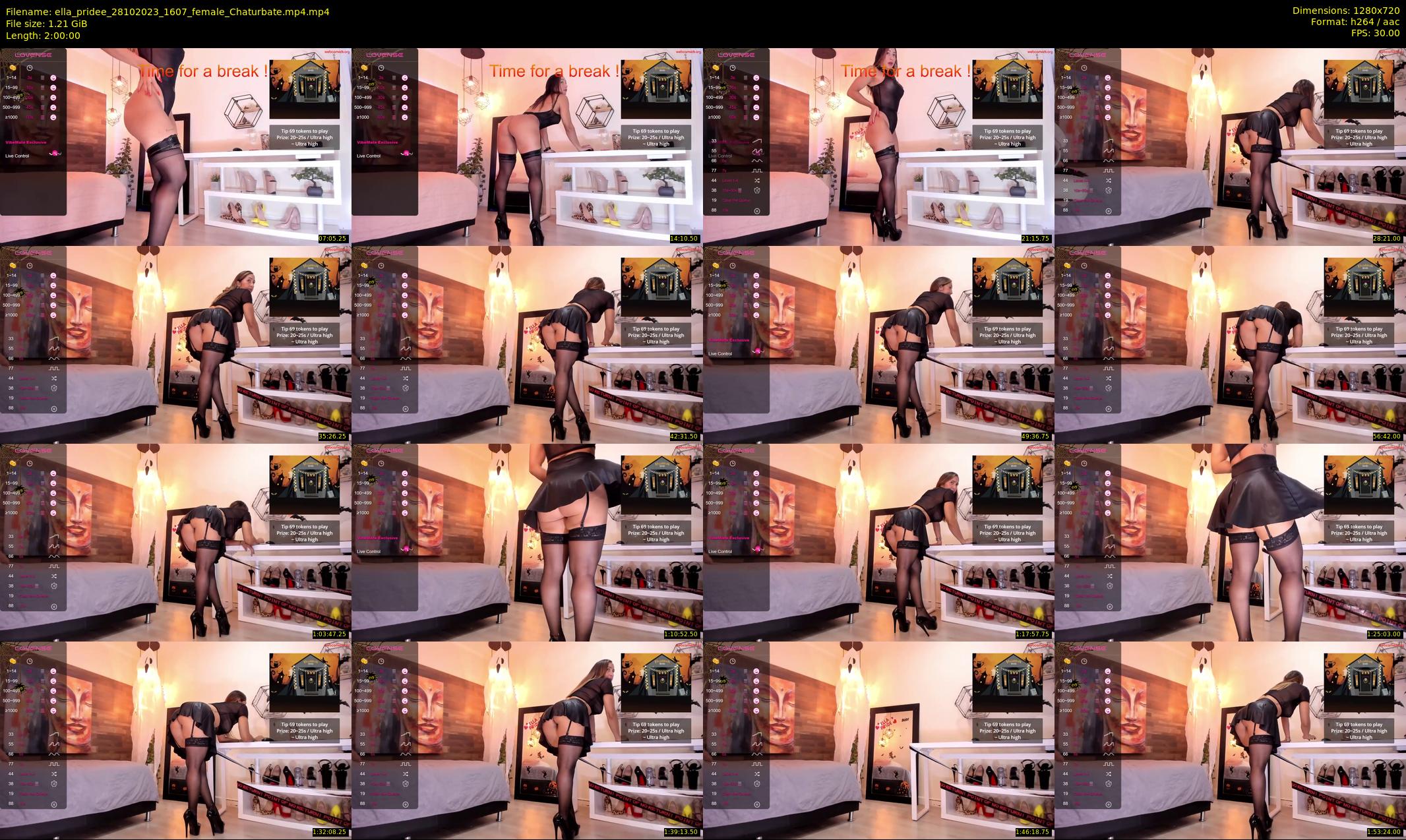 ella_pridee — 120 minute Chaturbate female cam show recording, 720p, Oct 28, 2023