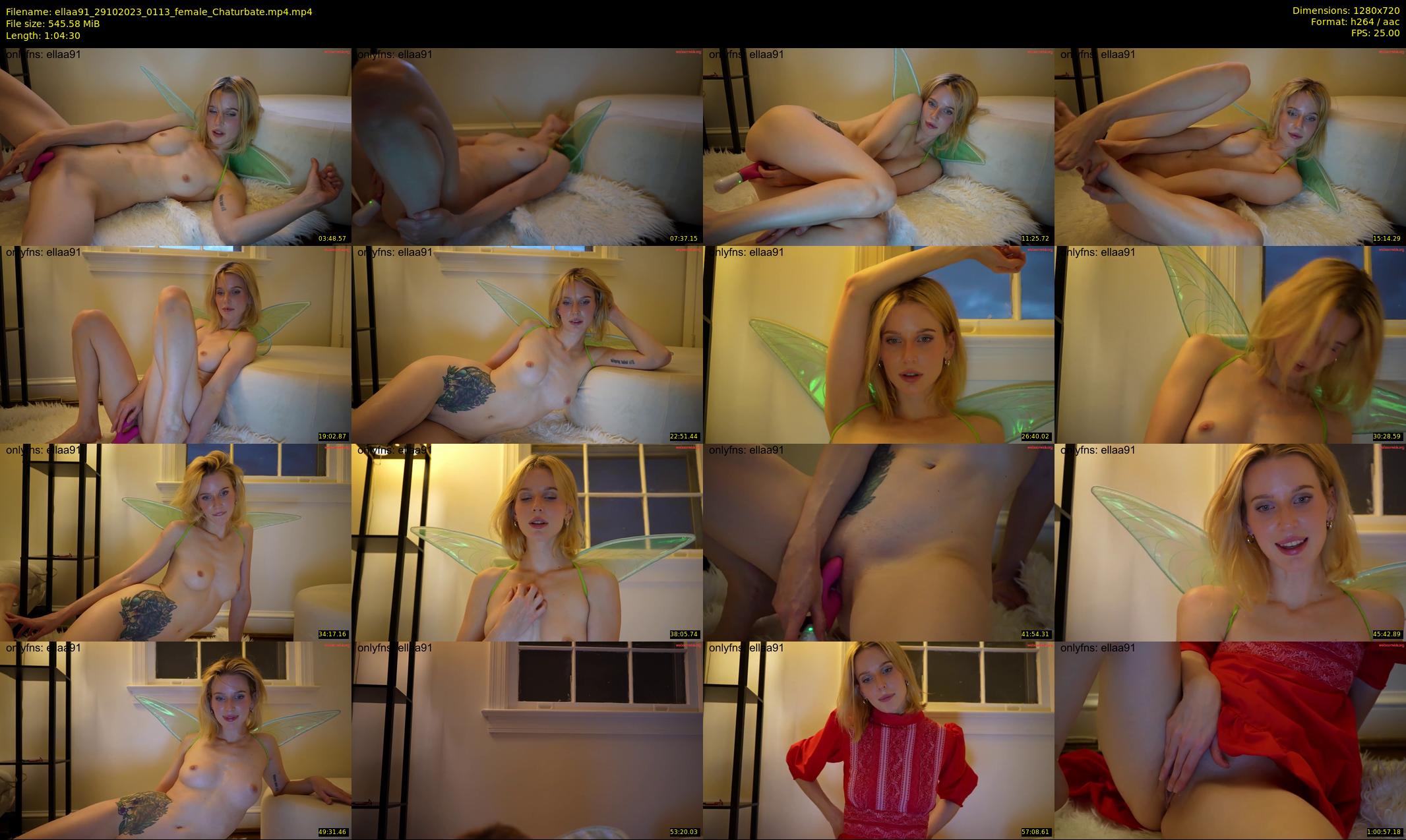 ellaa91 — 65 minute Chaturbate female cam show recording, 720p, Oct 29, 2023