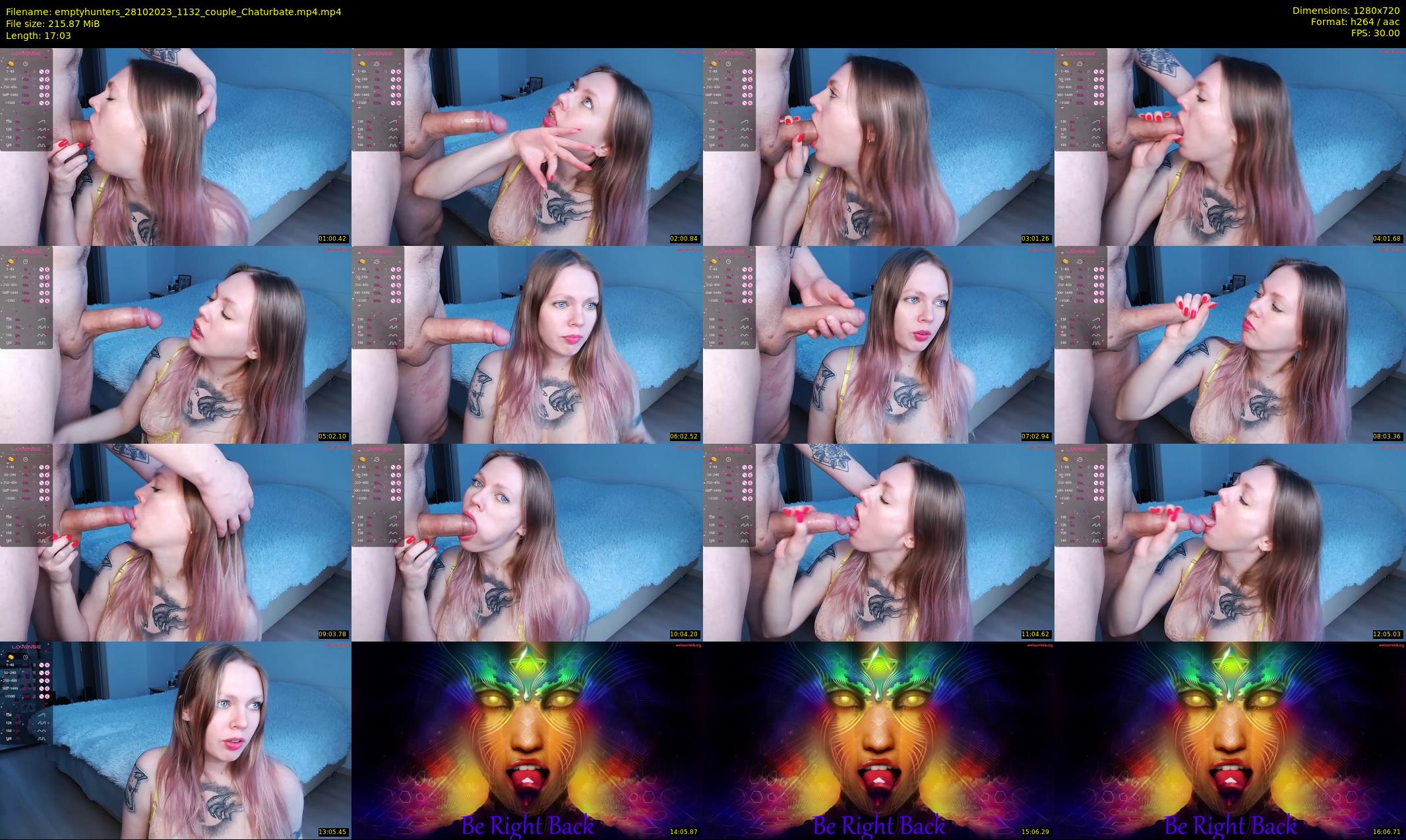 emptyhunters — 18 minute Chaturbate couple cam show recording, 720p, Oct 28, 2023