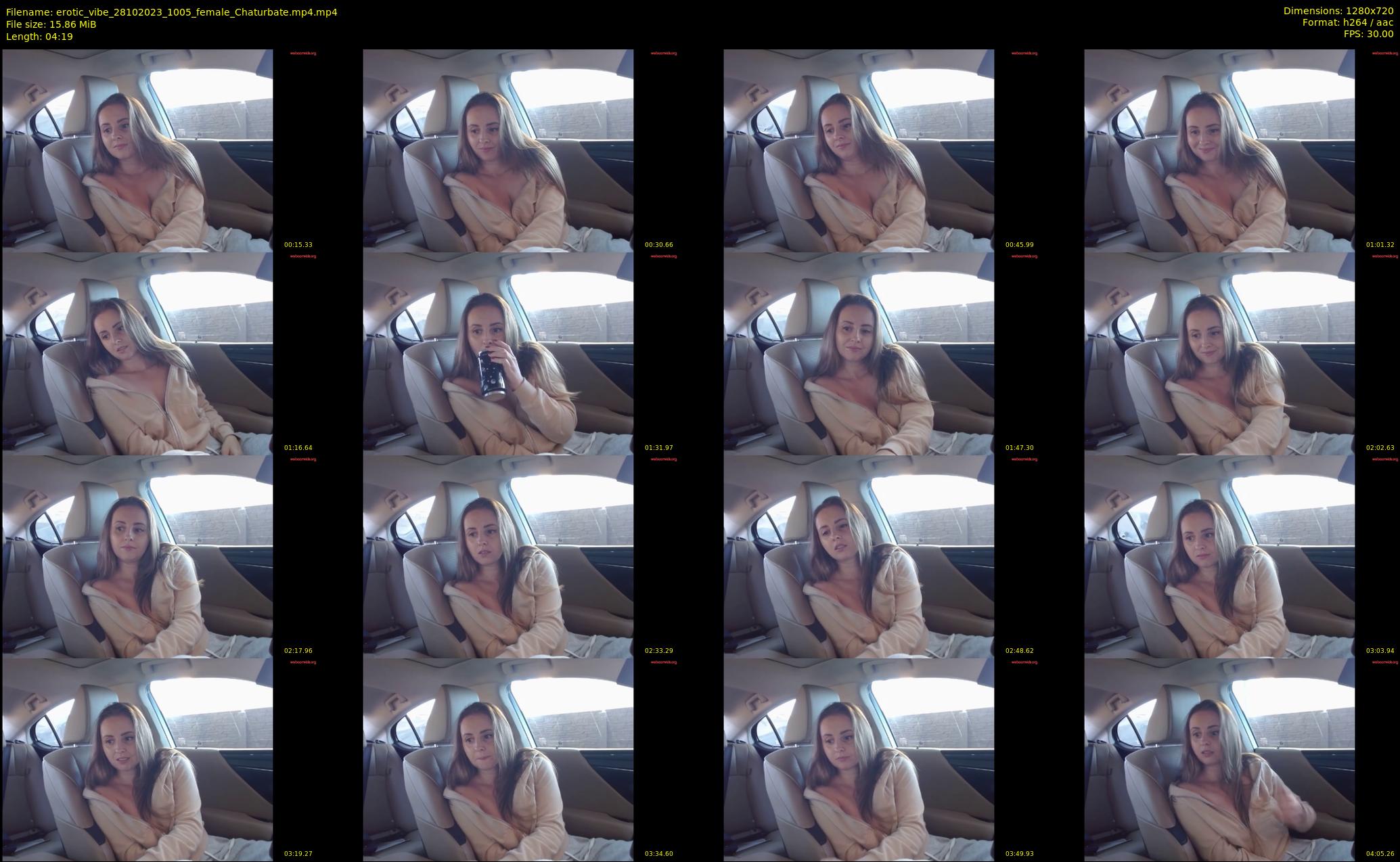 erotic_vibe — 5 minute Chaturbate female cam show recording, 720p, Oct 28, 2023