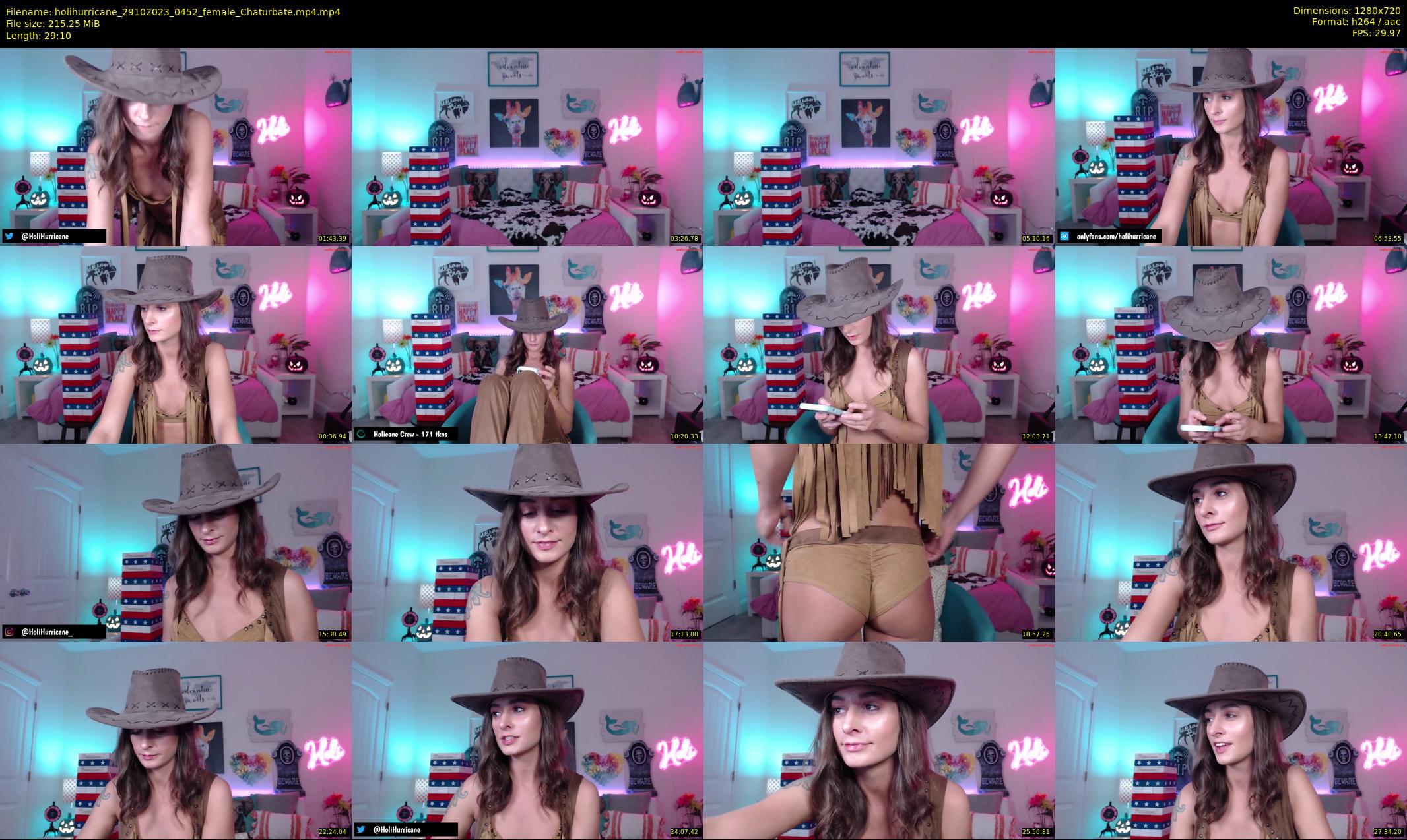 holihurricane — 30 minute Chaturbate female cam show recording, 720p, Oct 29, 2023