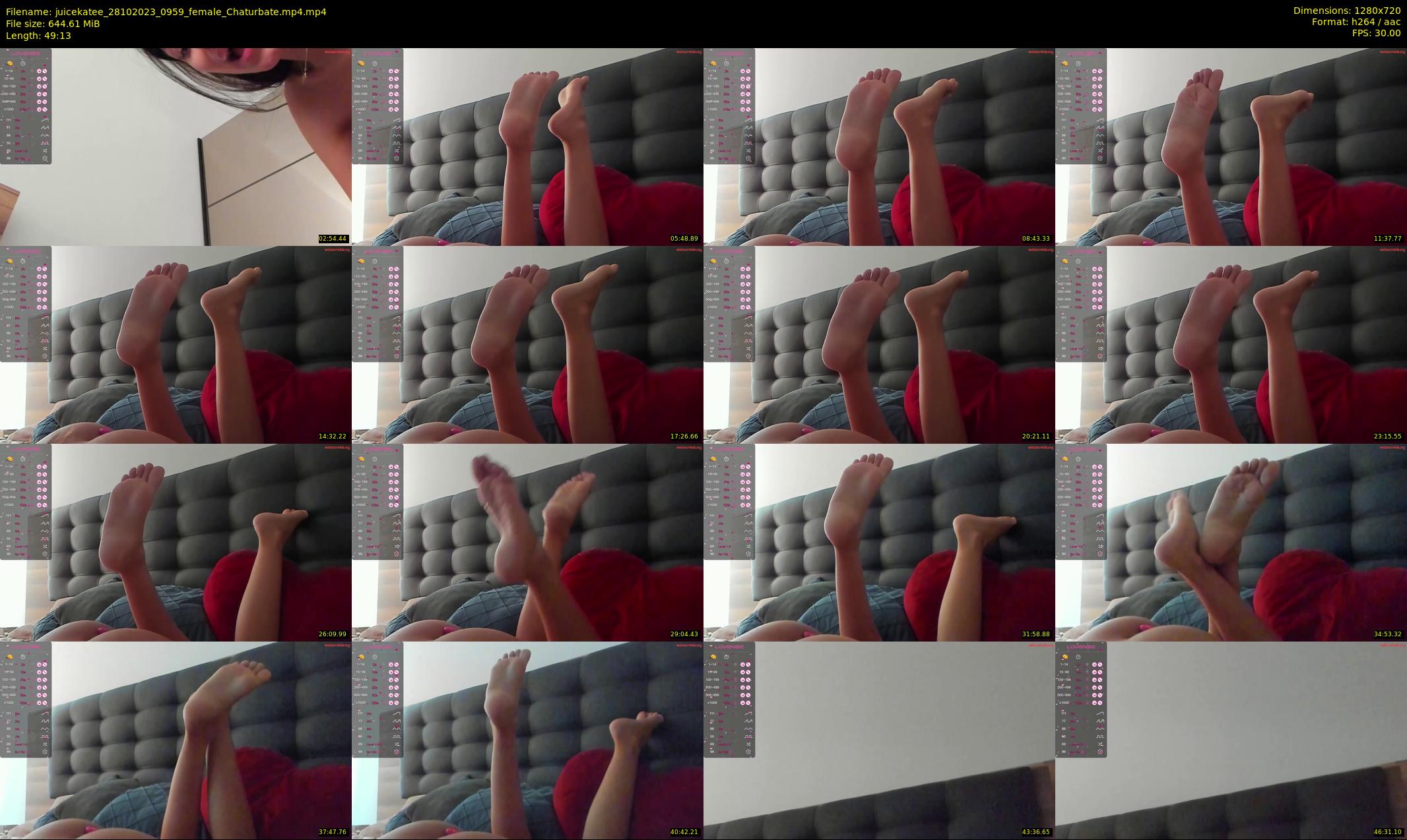 juicekatee — 50 minute Chaturbate female cam show recording, 720p, Oct 28, 2023