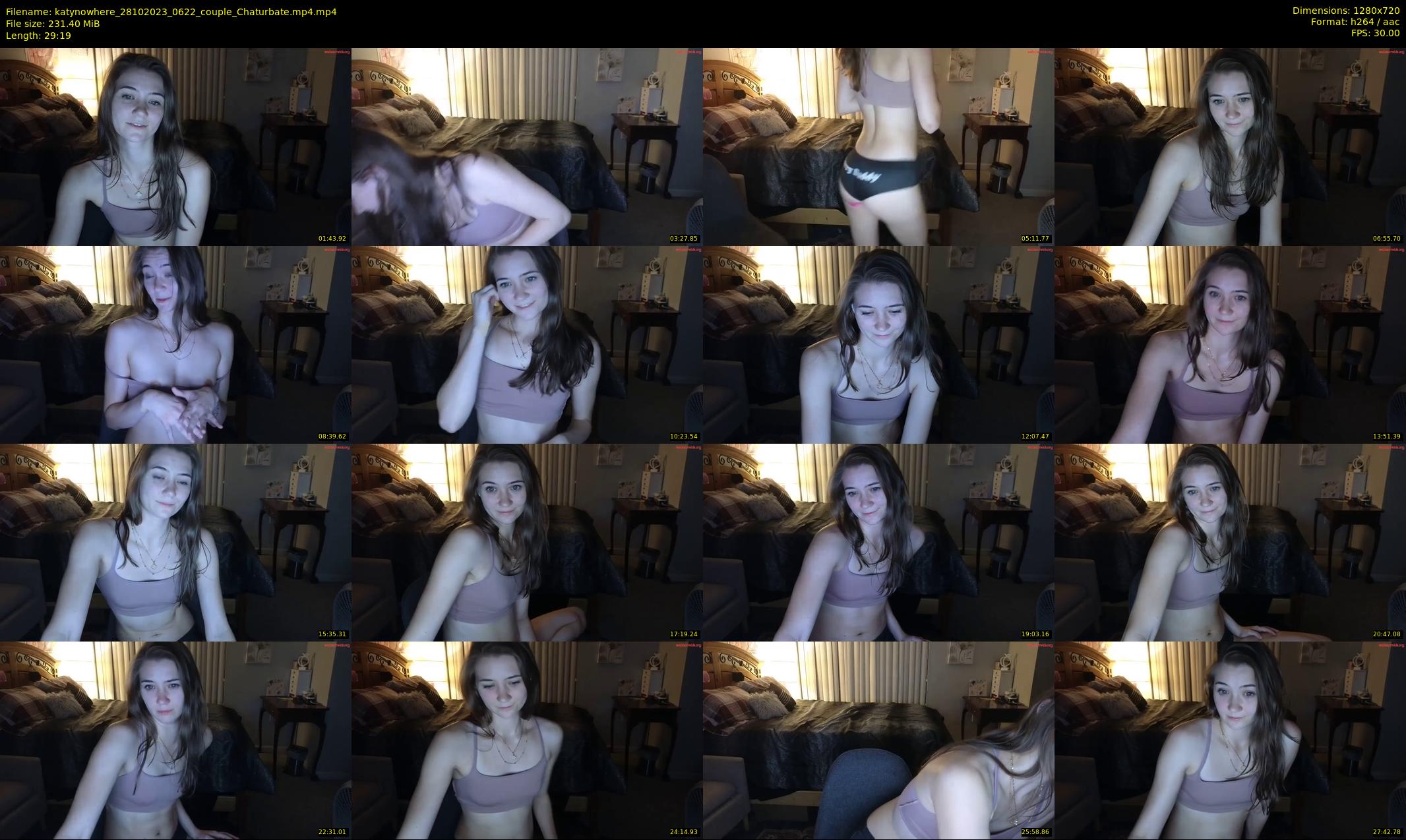 katynowhere — 30 minute Chaturbate female cam show recording, 720p, Oct 28, 2023