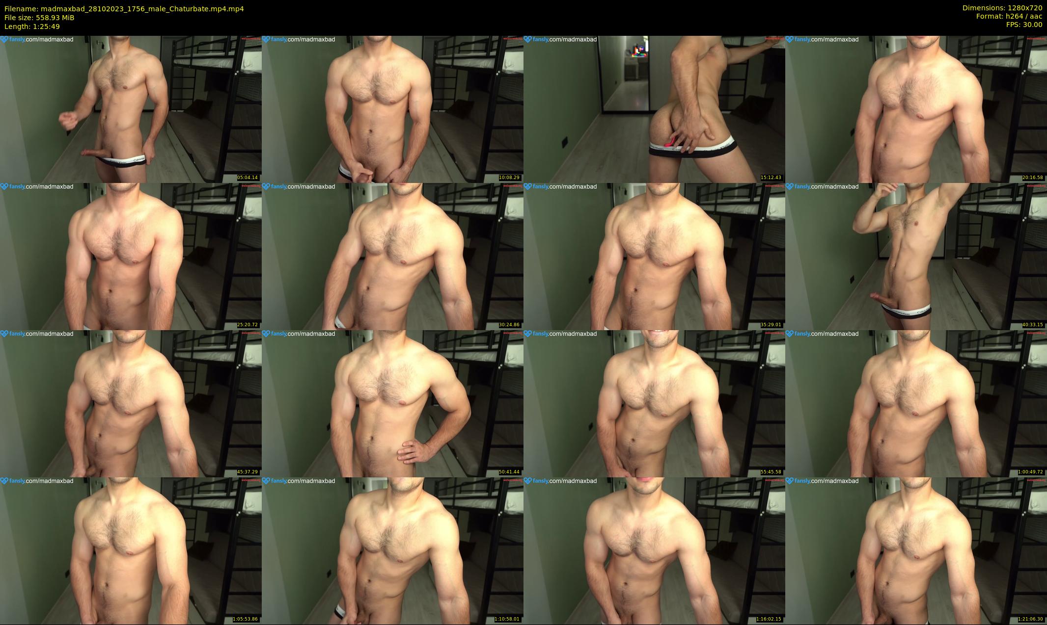 madmaxbad — 86 minute Chaturbate male cam show recording, 720p, Oct 28, 2023