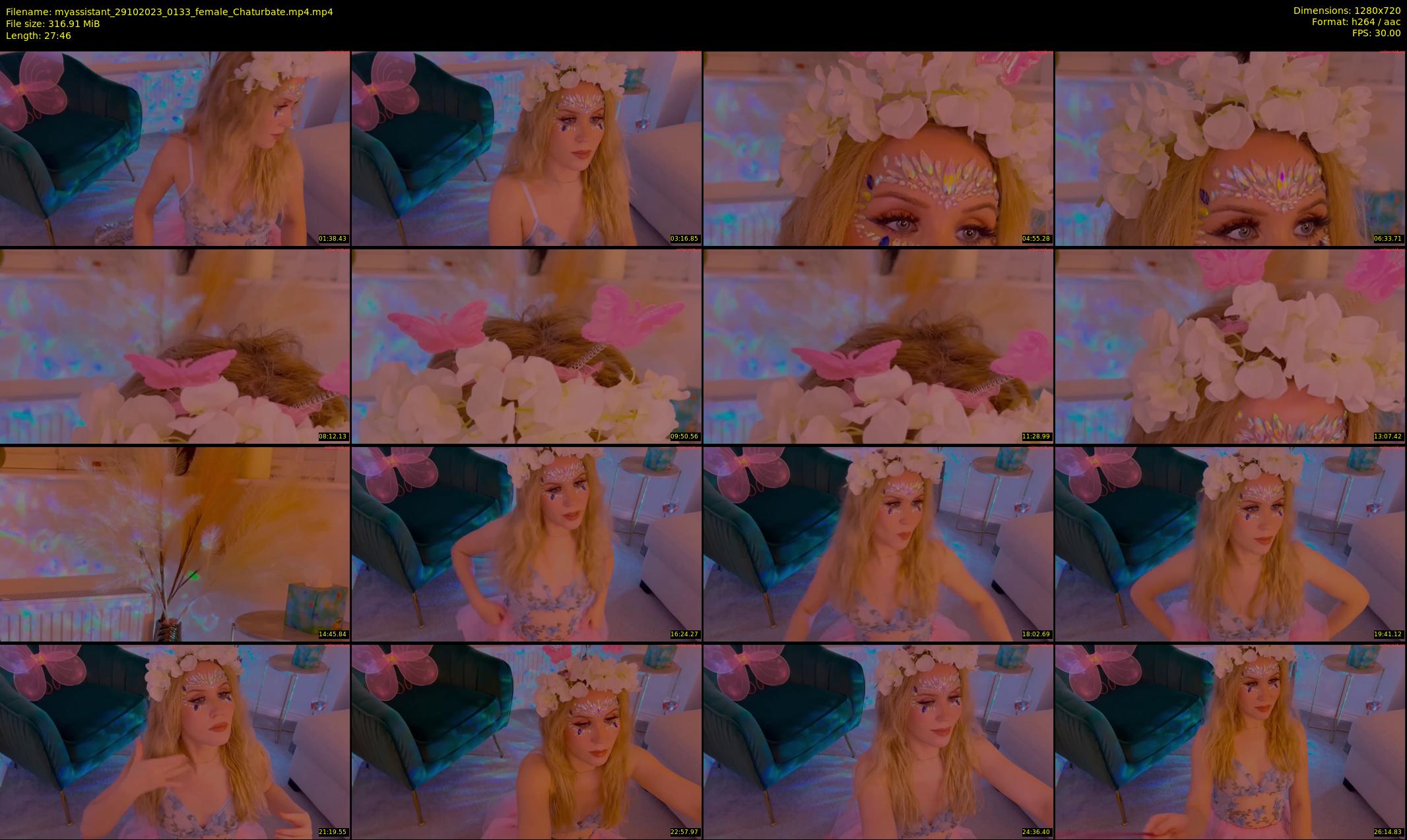 myassistant — 28 minute Chaturbate female cam show recording, 720p, Oct 29, 2023