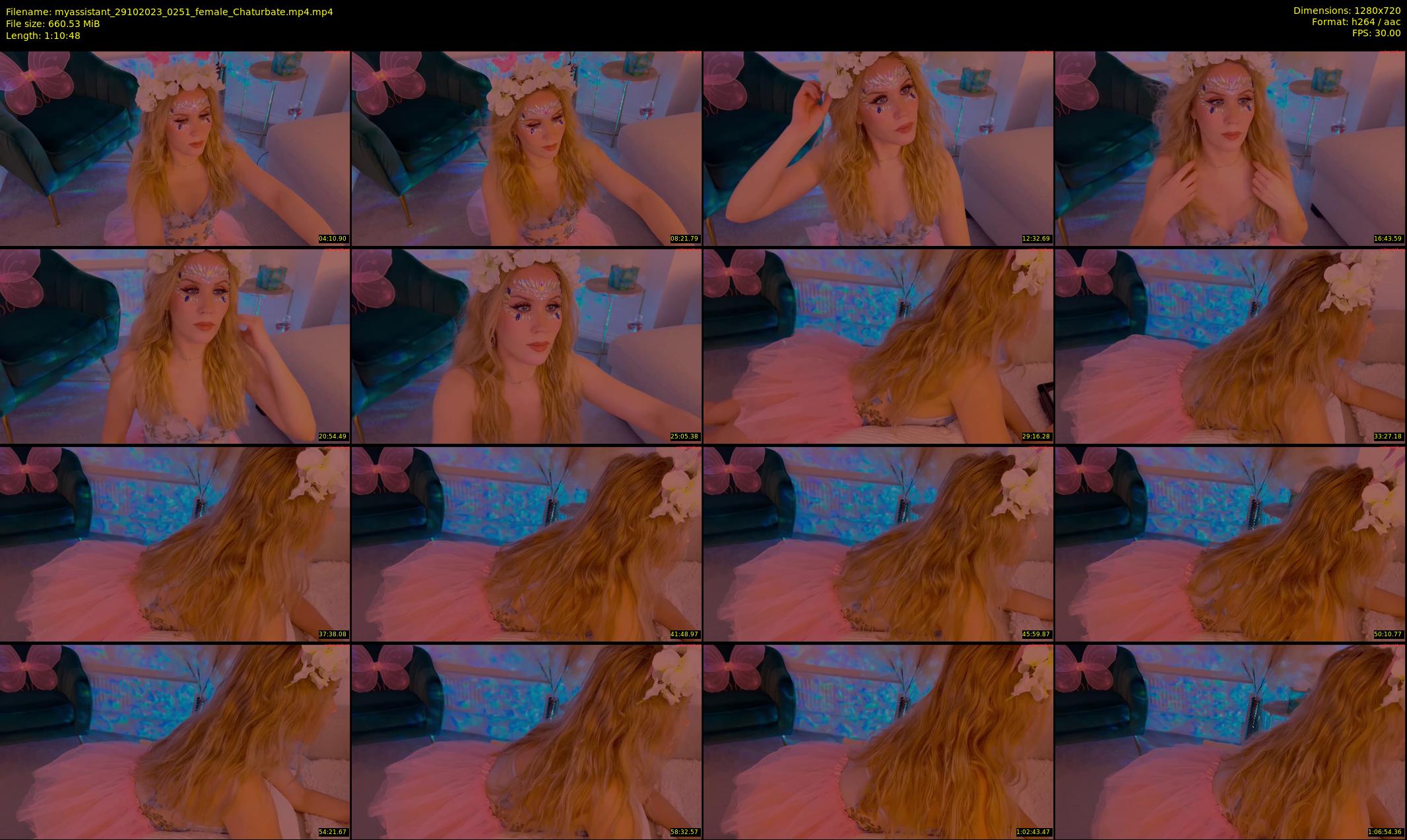 myassistant — 71 minute Chaturbate female cam show recording, 720p, Oct 29, 2023