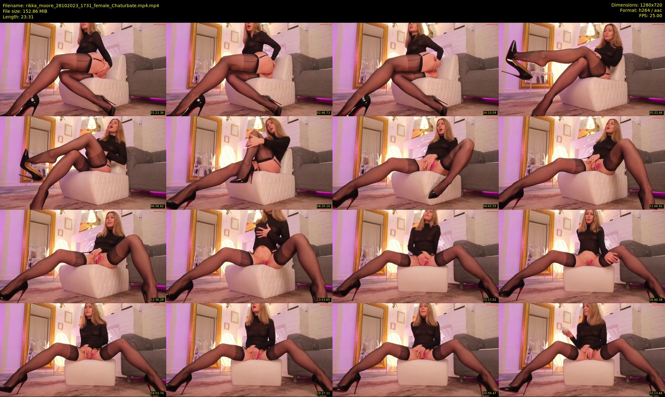 rikka_moore — 24 minute Chaturbate female cam show recording, 720p, Oct 28, 2023