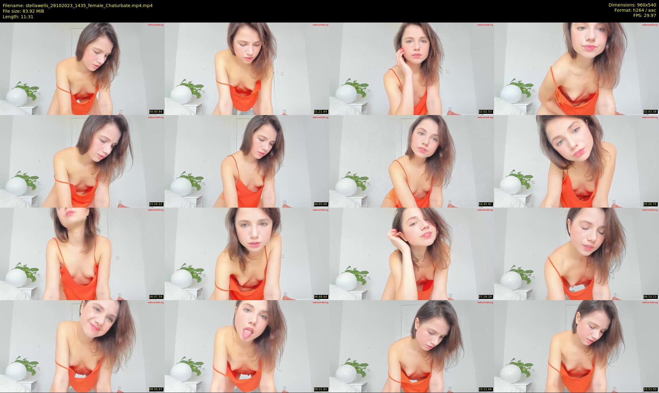 stellawells — 12 minute Chaturbate female cam show recording, 480p, Oct 28, 2023