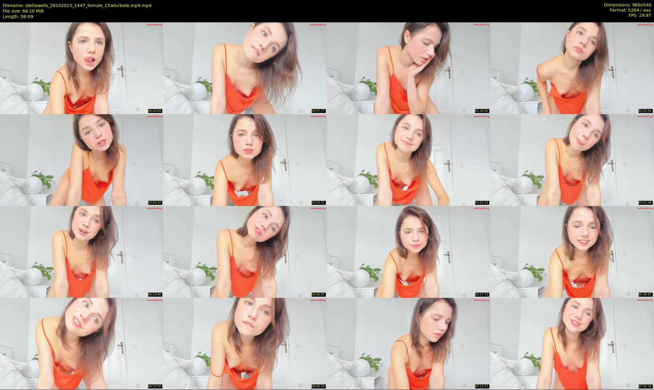 stellawells — 9 minute Chaturbate female cam show recording, 480p, Oct 28, 2023