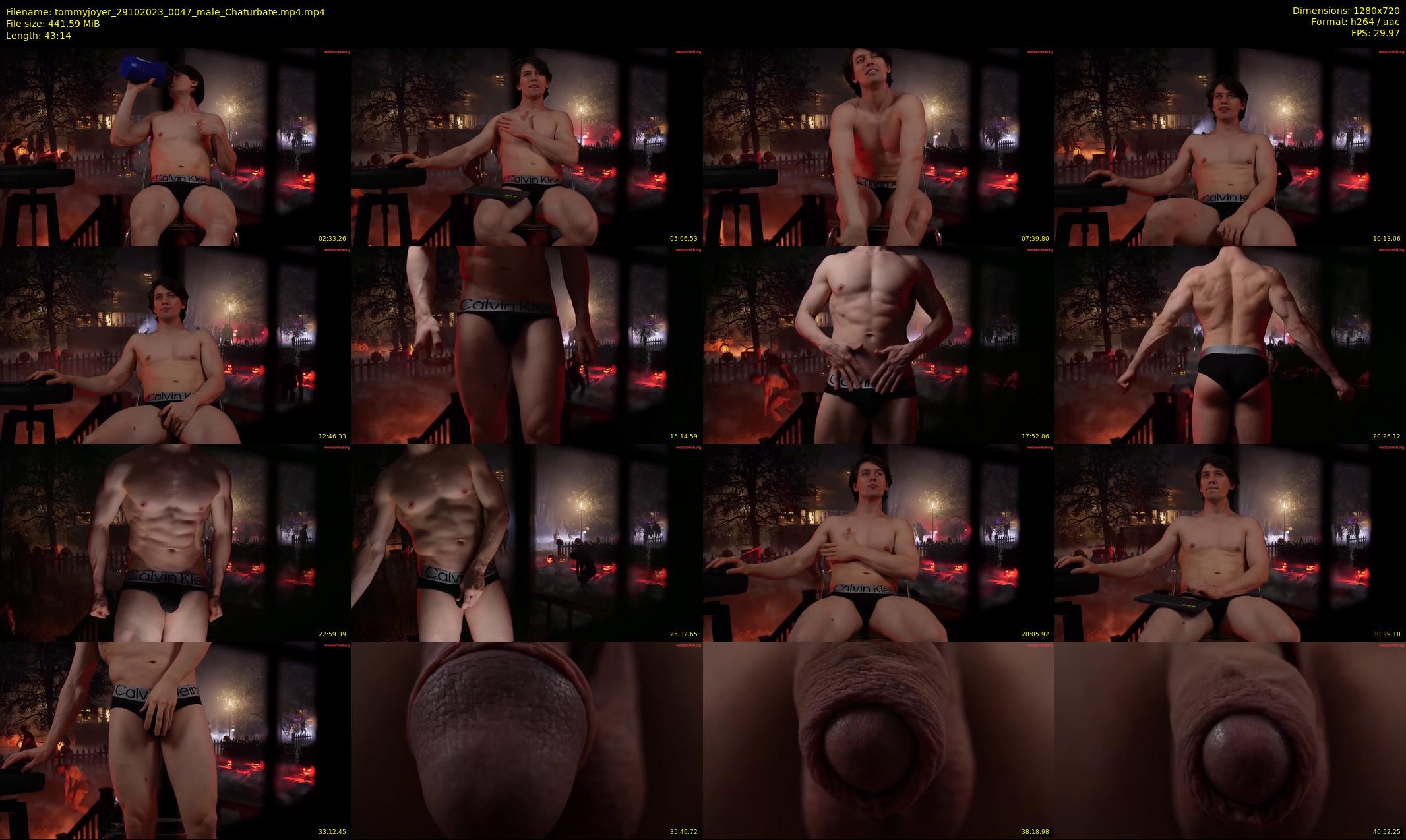 tommyjoyer — 44 minute Chaturbate male cam show recording, 720p, Oct 29, 2023