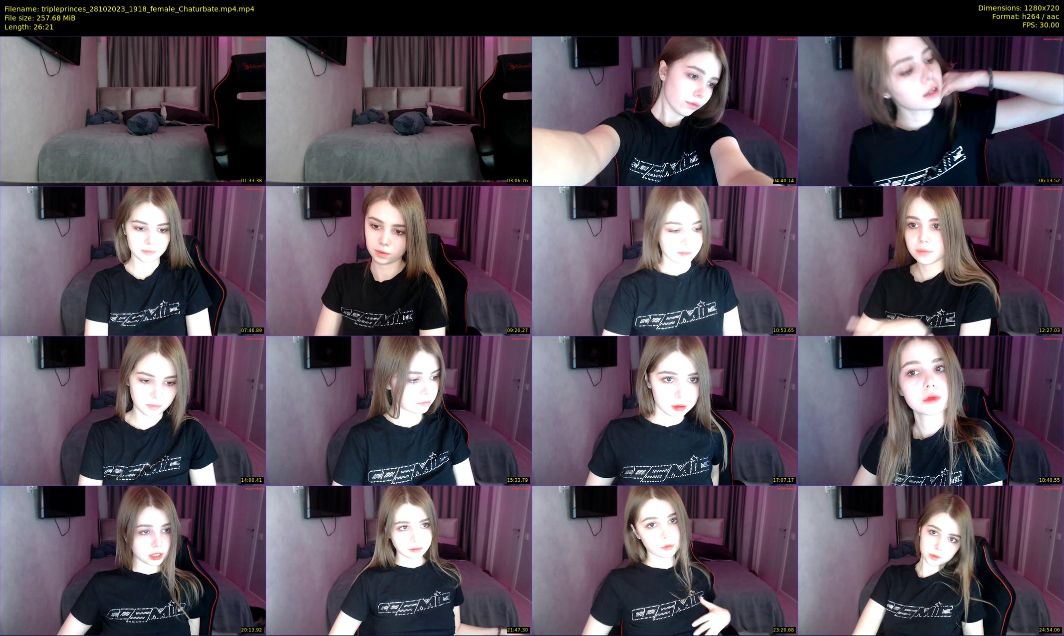 tripleprinces — 27 minute Chaturbate female cam show recording, 720p, Oct 28, 2023
