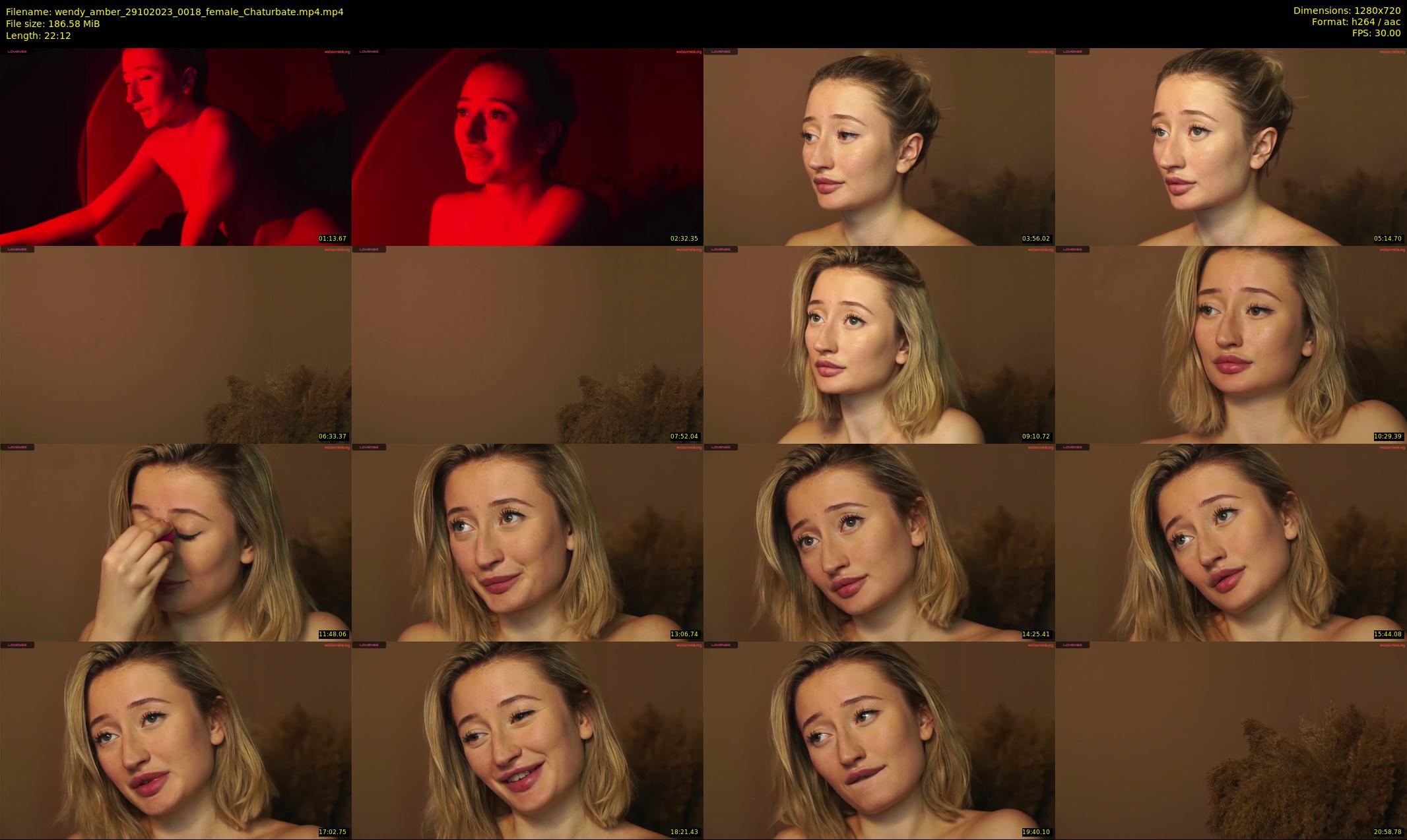 wendy_amber — 23 minute Chaturbate female cam show recording, 720p, Oct 29, 2023