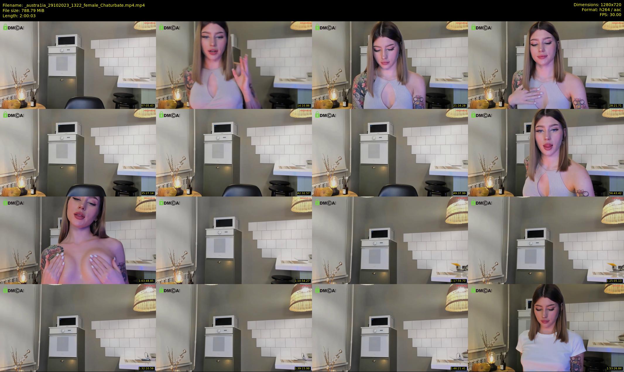 _austra1ia — 121 minute Chaturbate female cam show recording, 720p, Oct 29, 2023