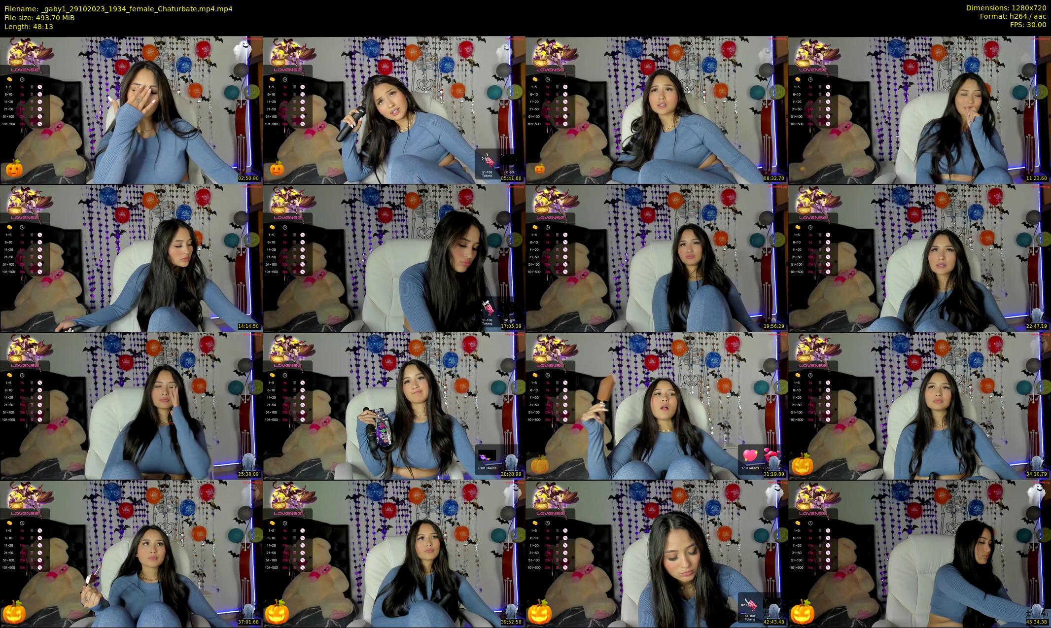 _gaby1 — 49 minute Chaturbate female cam show recording, 720p, Oct 29, 2023