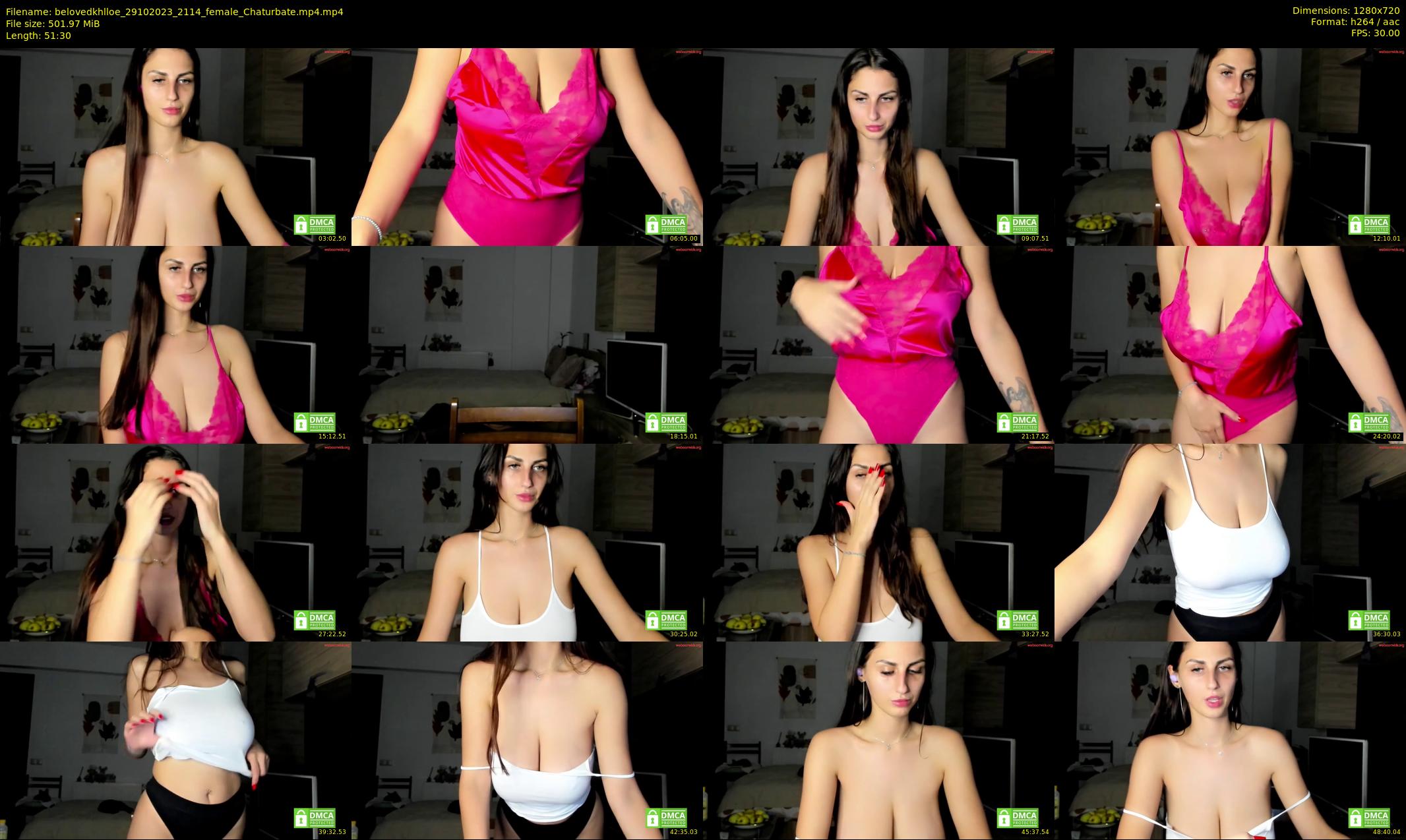 belovedkhlloe — 52 minute Chaturbate female cam show recording, 720p, Oct 29, 2023