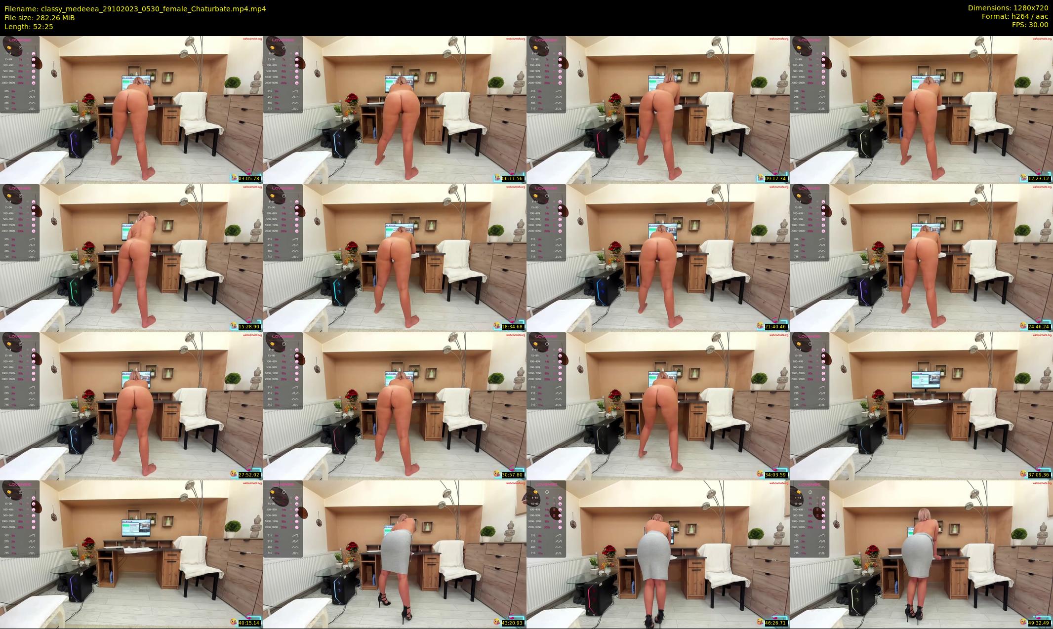 classy_medeeea — 53 minute Chaturbate female cam show recording, 720p, Oct 29, 2023