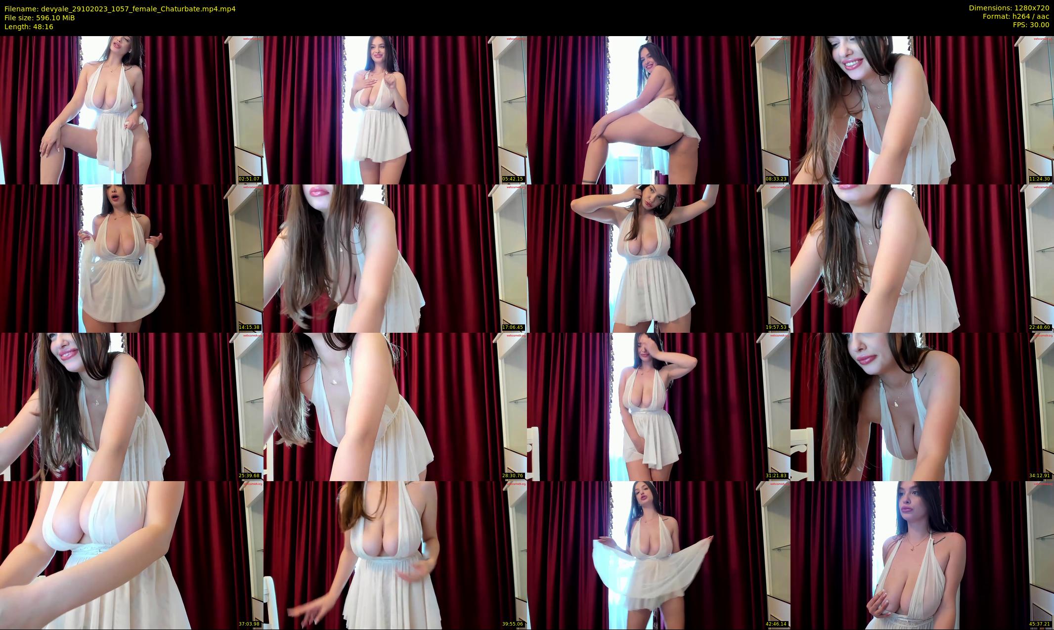 devyale — 49 minute Chaturbate female cam show recording, 720p, Oct 29, 2023