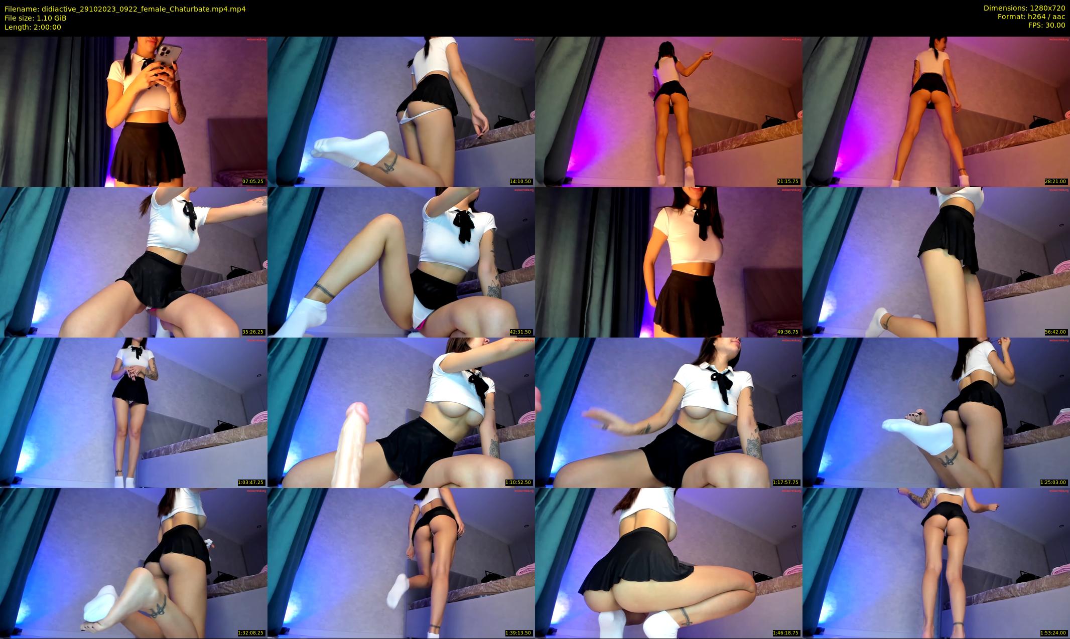 didiactive — 120 minute Chaturbate female cam show recording, 720p, Oct 29, 2023